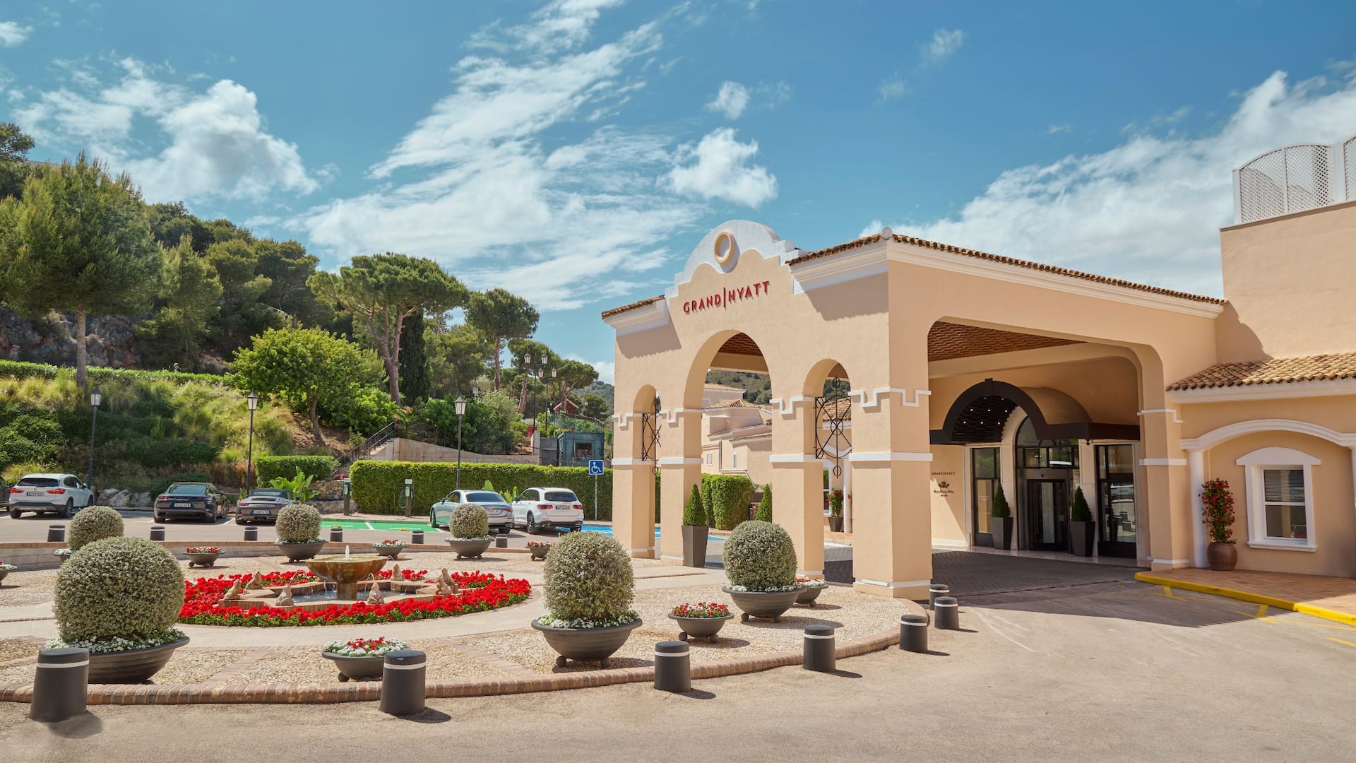 Grand Hyatt La Manga Club Golf & Spa Hotel Entrance Angle View