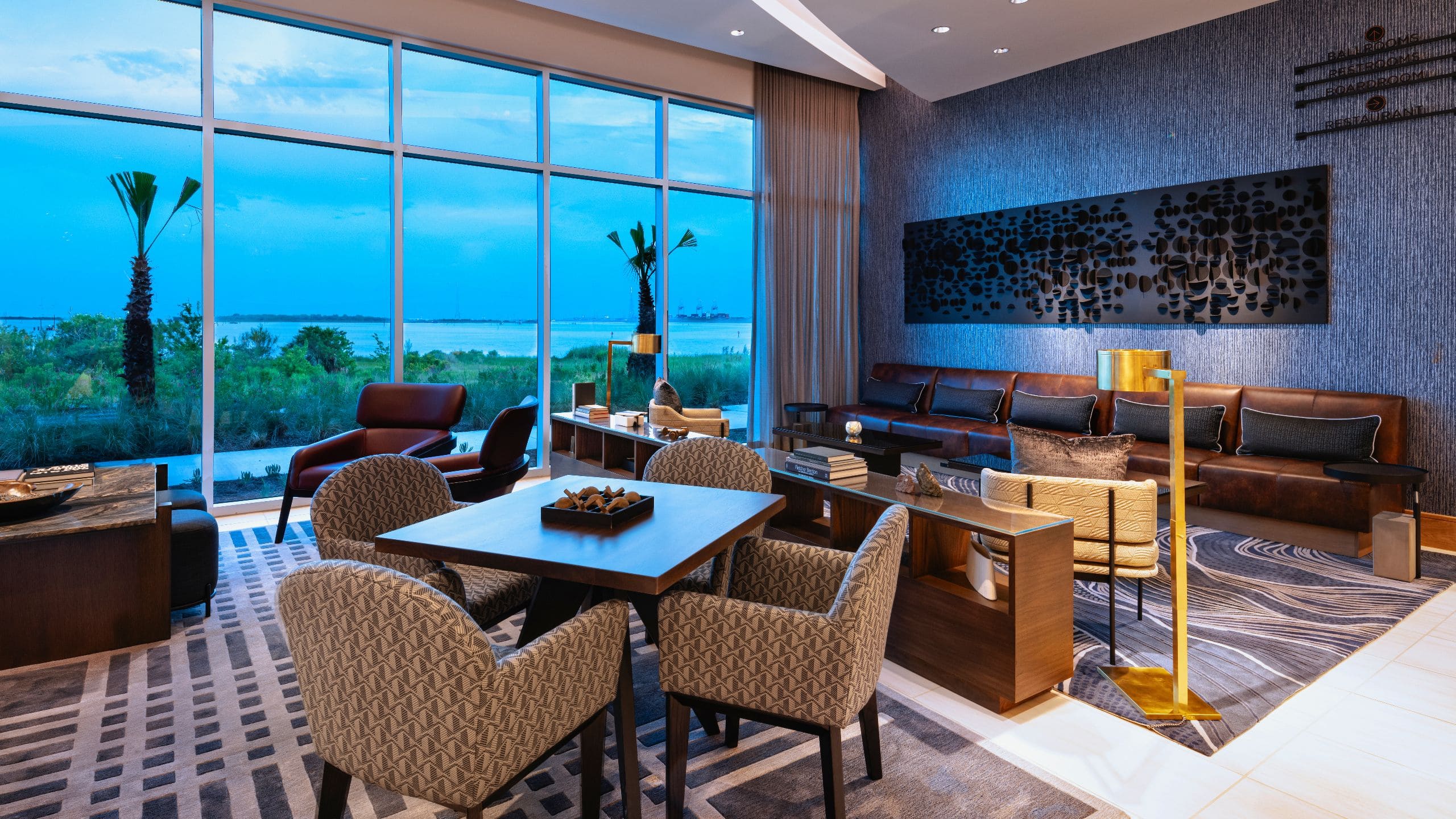 Hyatt Regency Baytown – Houston Lobby Window Lounge Seating