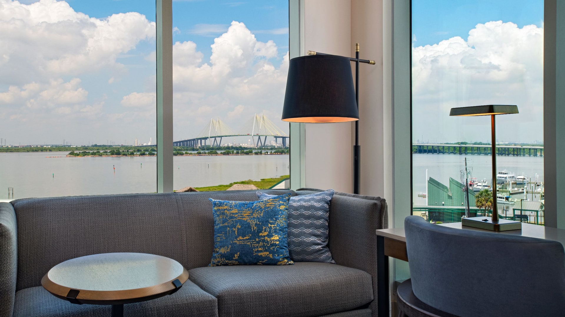 3 of 4 Hyatt Regency Baytown – Houston King Guestroom Couch Detail