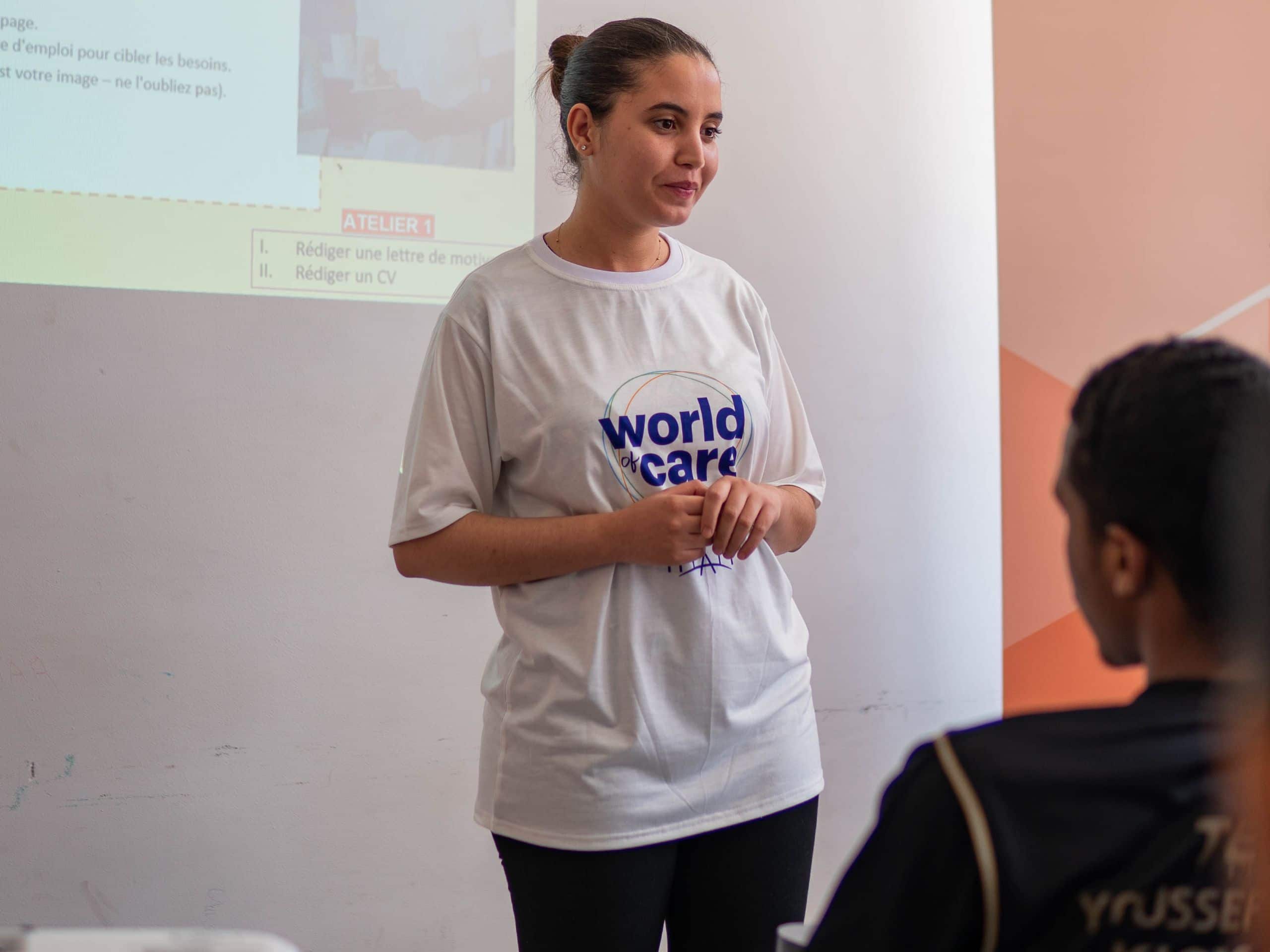 Hyatt Corporate Brand Volunteers Presenting