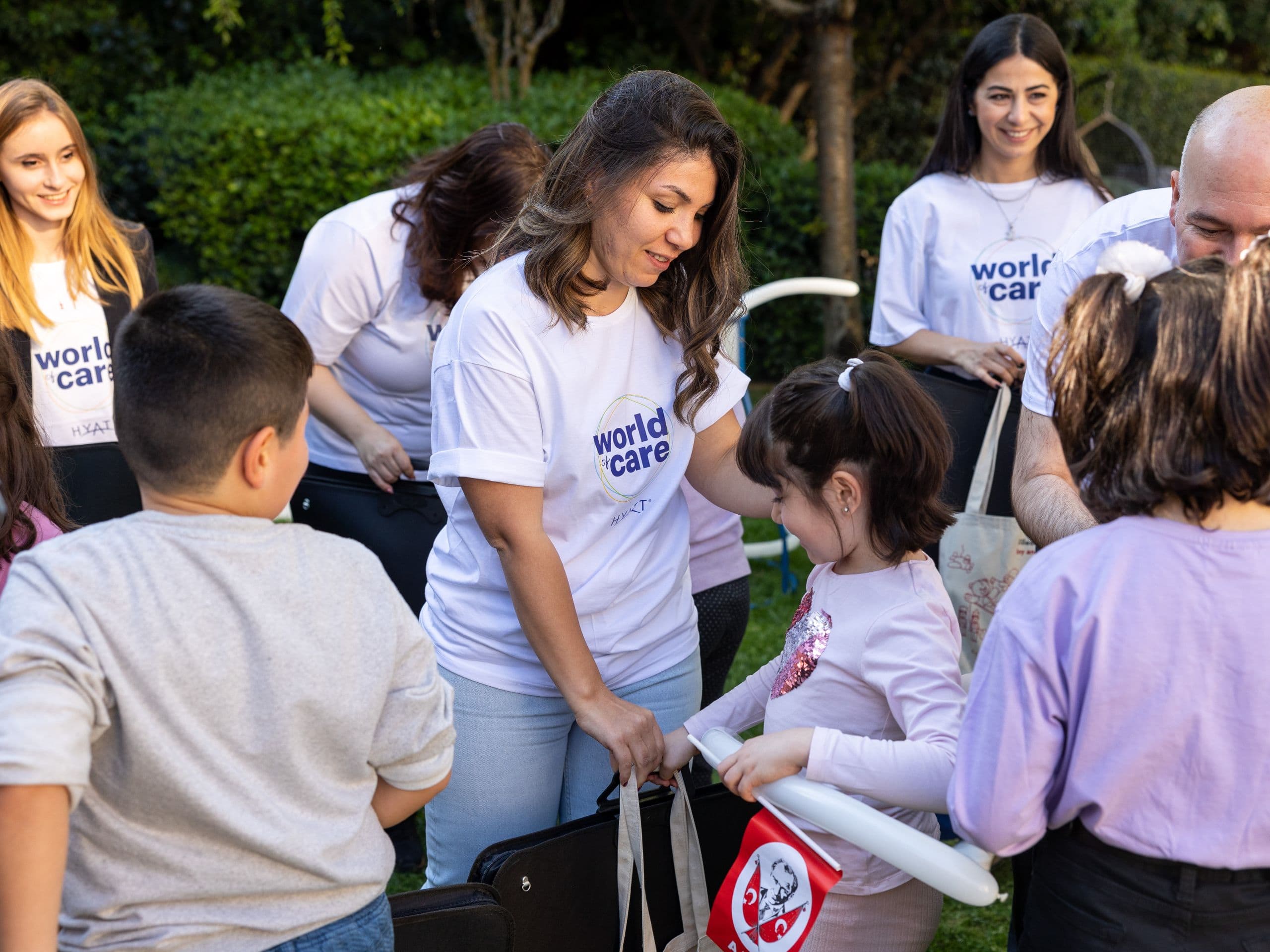 Hyatt Corporate Brand Volunteers Group