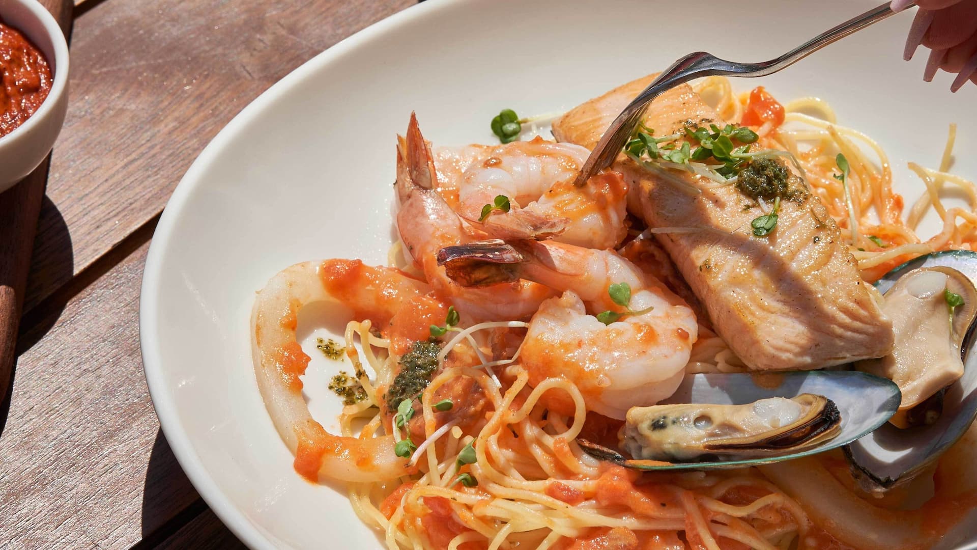 Hyatt Regency Cairo West Park Food Hall Pasta