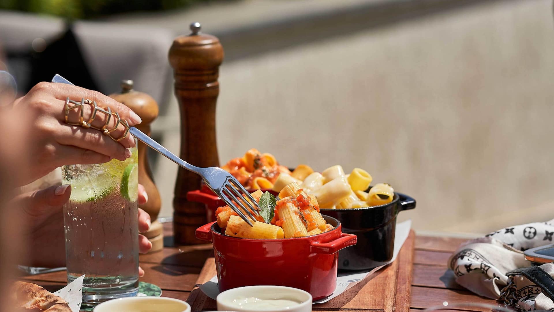 Hyatt Regency Cairo West Pasta Outdoors