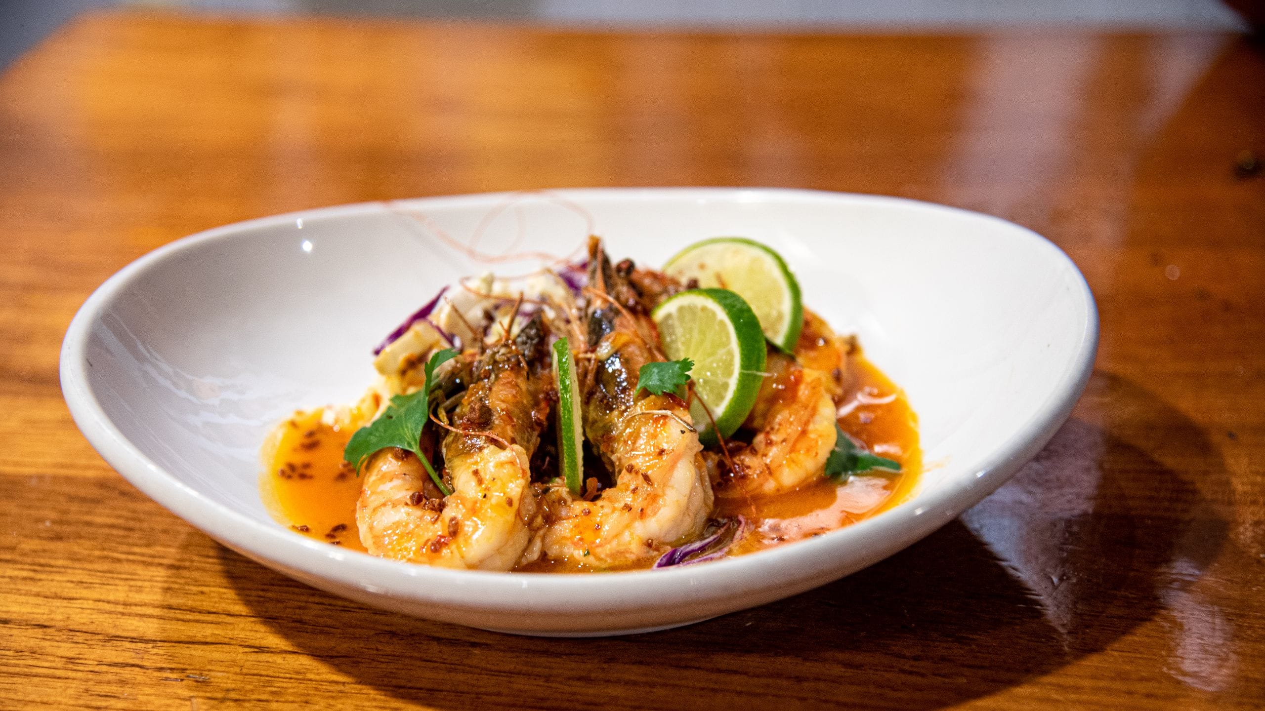 Hana-Maui Resort Sauteed Shrimp Starter