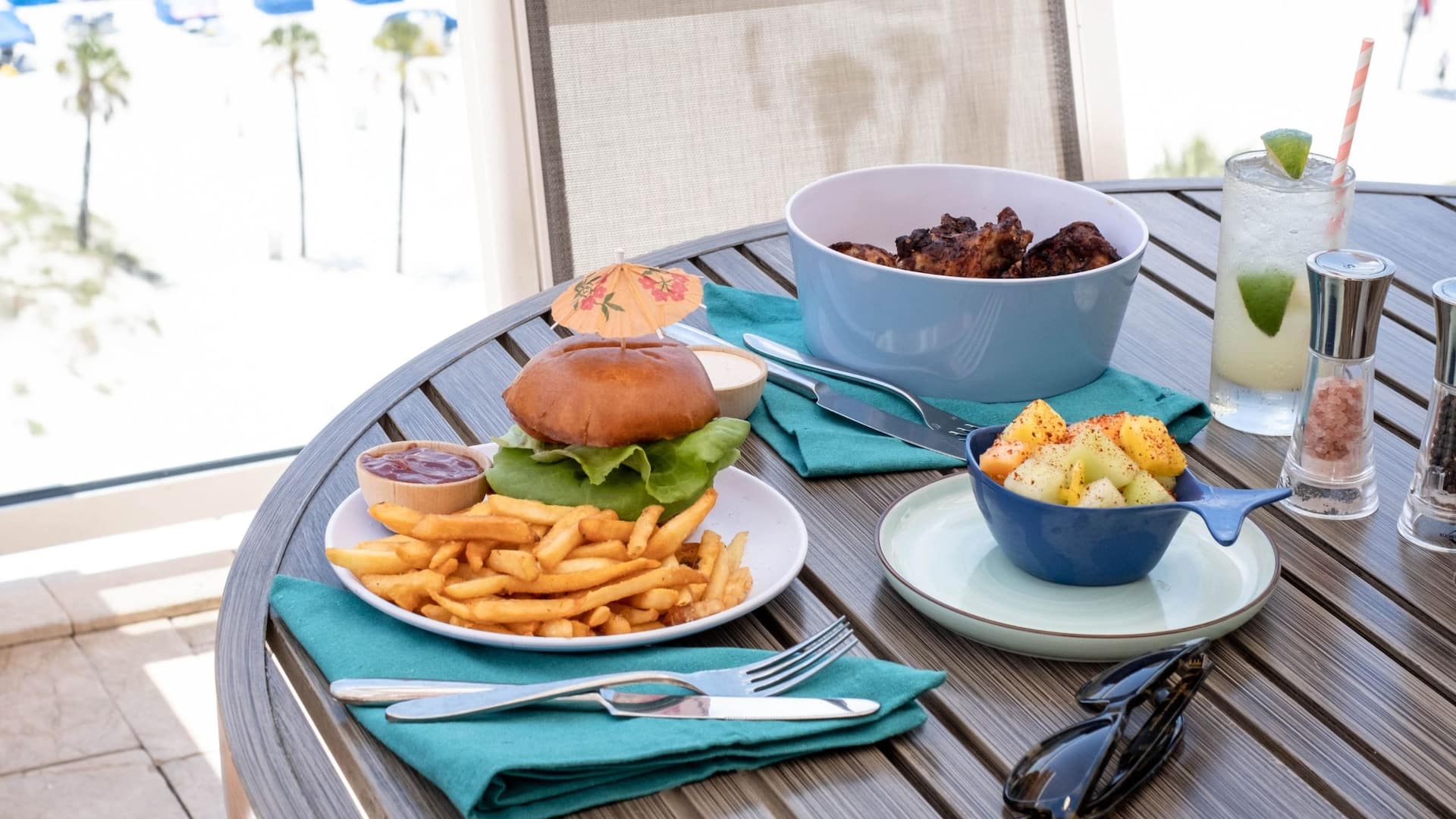 Hyatt Regency Clearwater Beach Resort and Spa Tropico Food Table View
