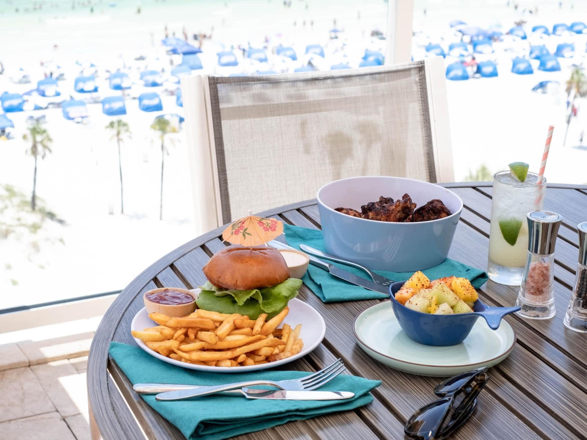 Hyatt Regency Clearwater Beach Resort and Spa Tropico Food Table View