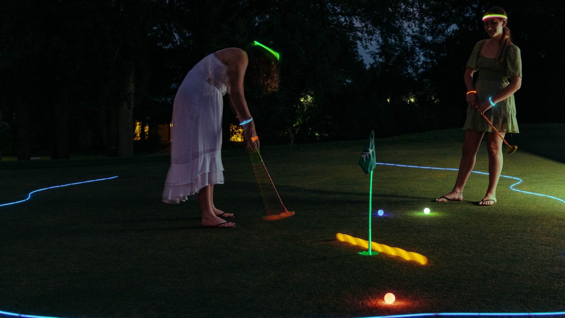 Hyatt Regency Lost Pines Resort and Spa Glow Golfing