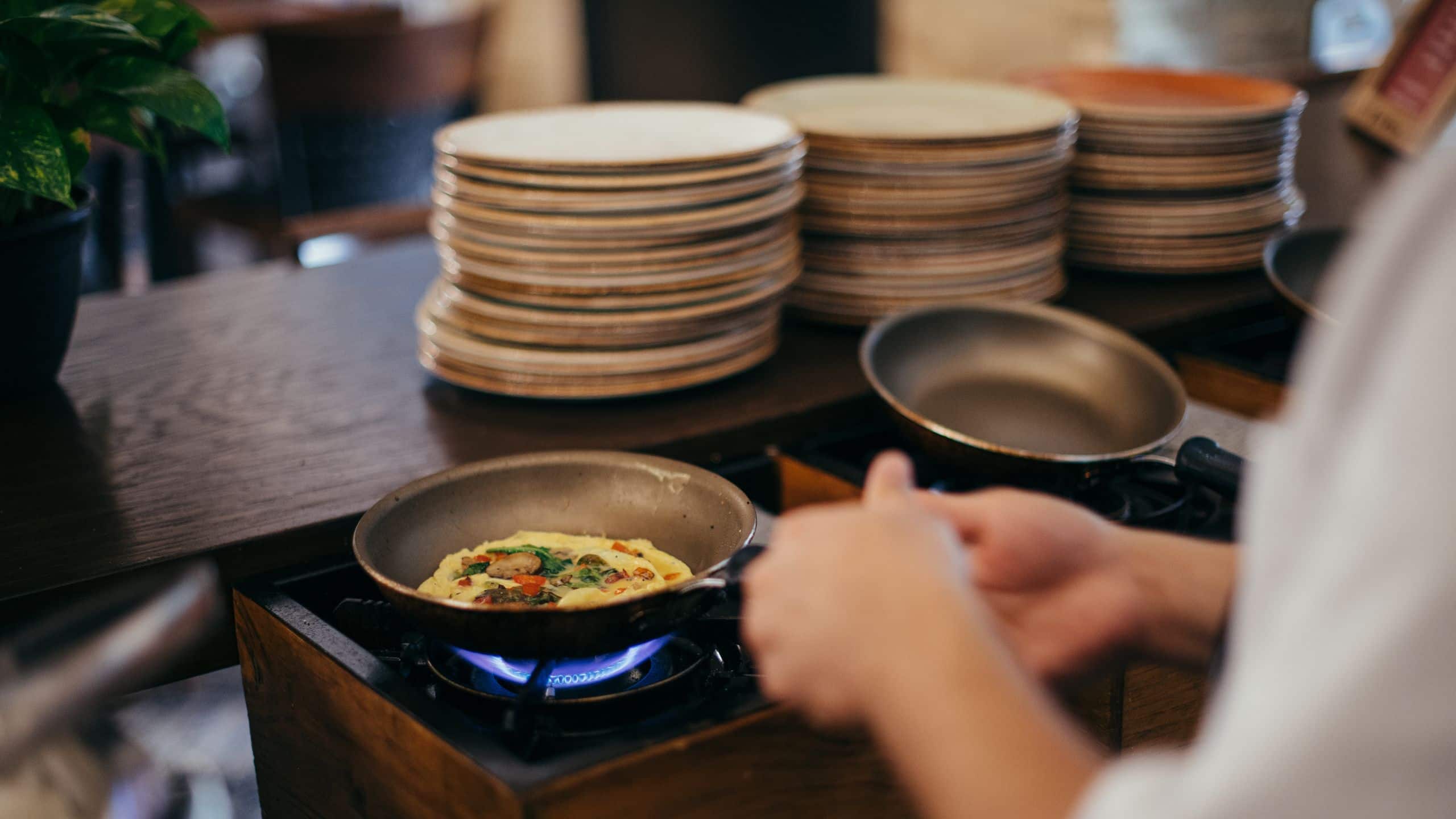 Hyatt Regency Lost Pines Resort and Spa Firewheel Dining Omelette Cooking