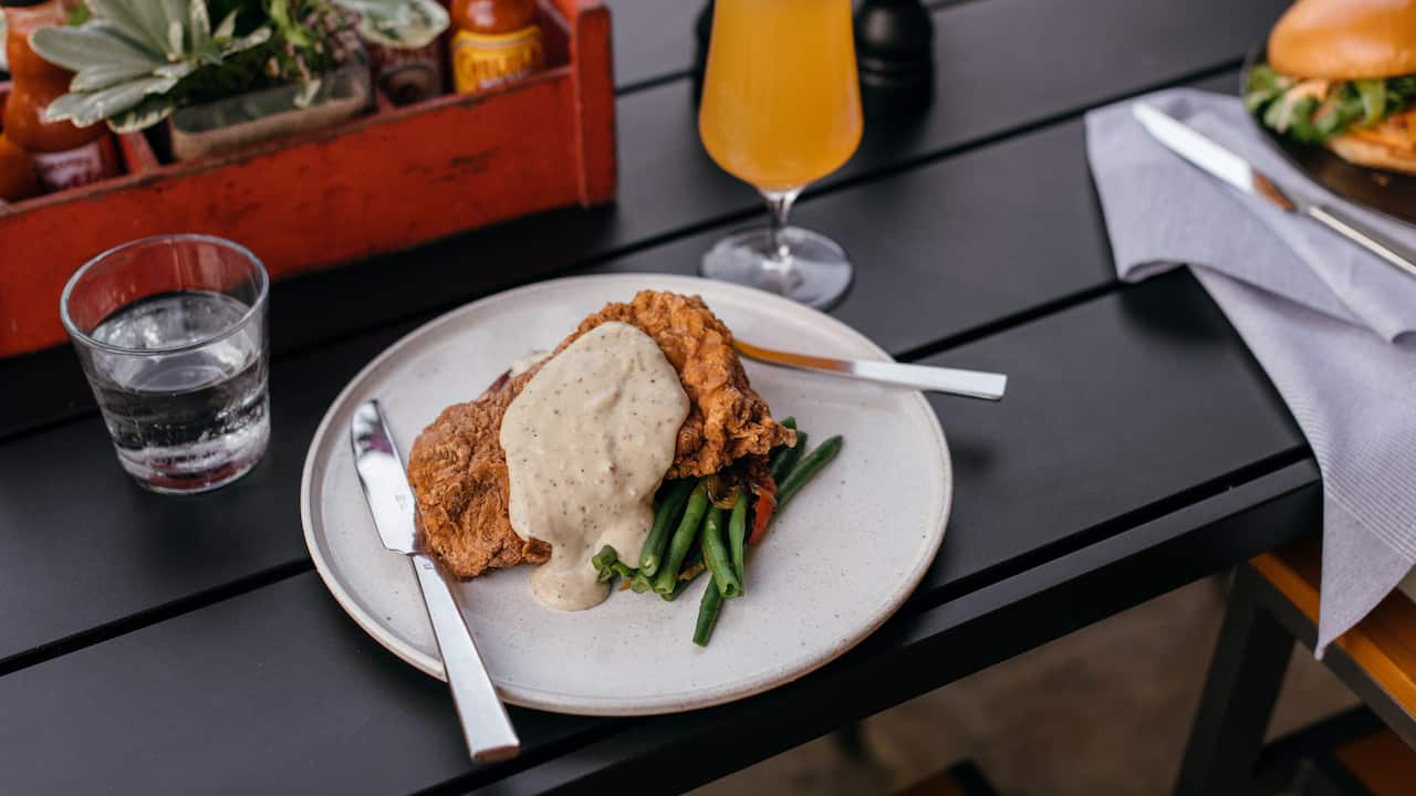 Mavericks Food Chicken Fried Steak
