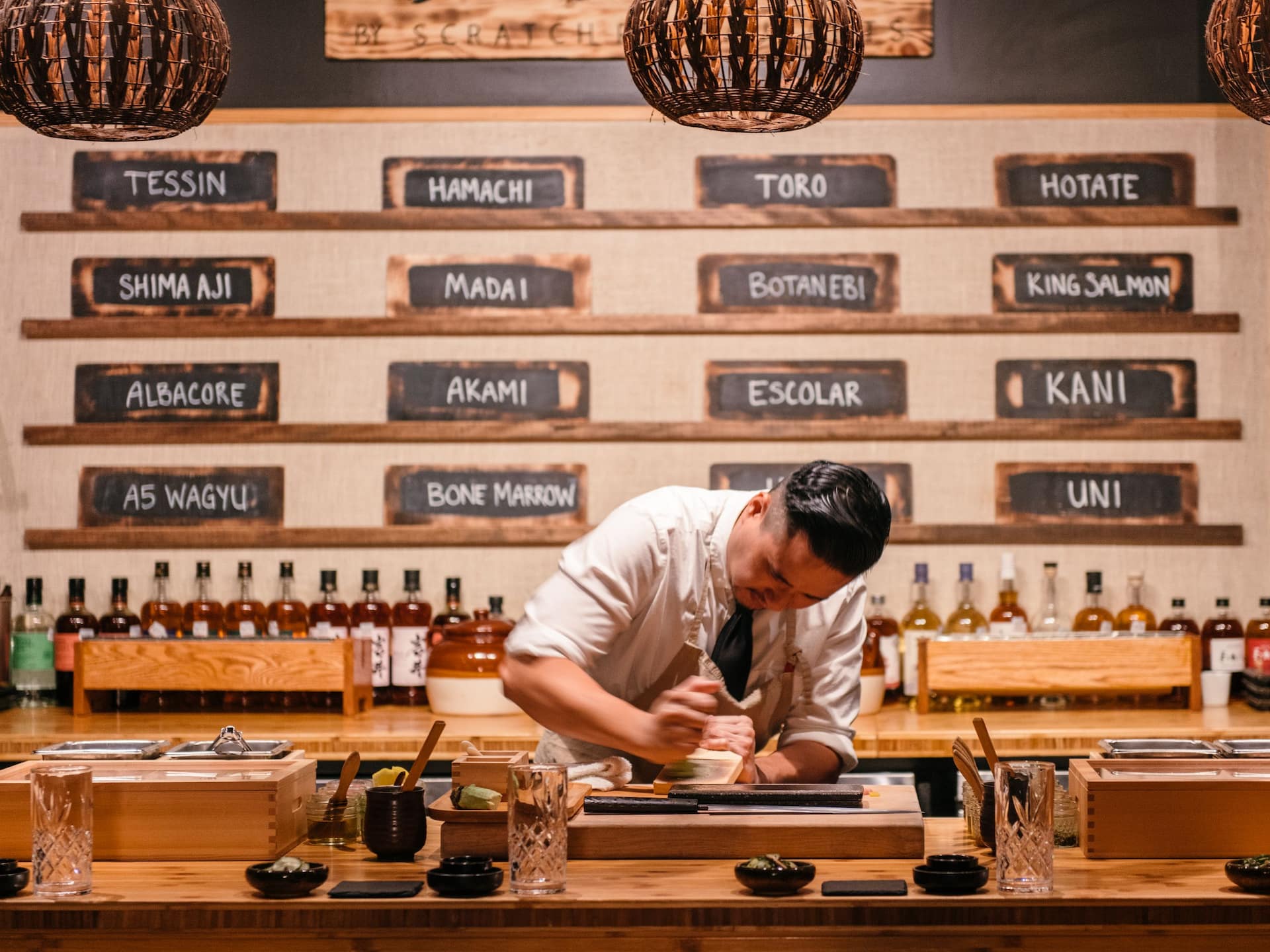 Hyatt Regency Lost Pines Resort and Spa Sushi By Scratch Action Shot