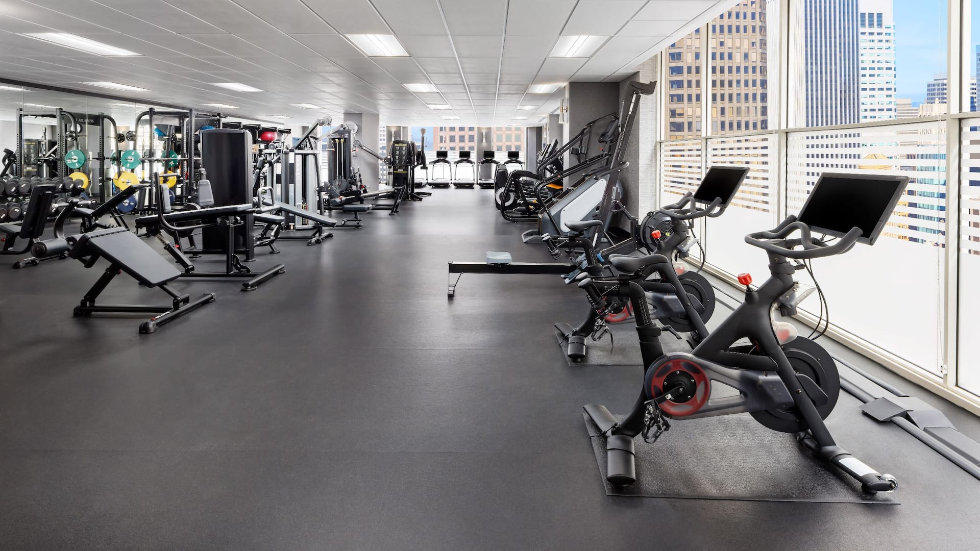 Hyatt Regency San Francisco Downtown SOMA Fitness Center Bikes