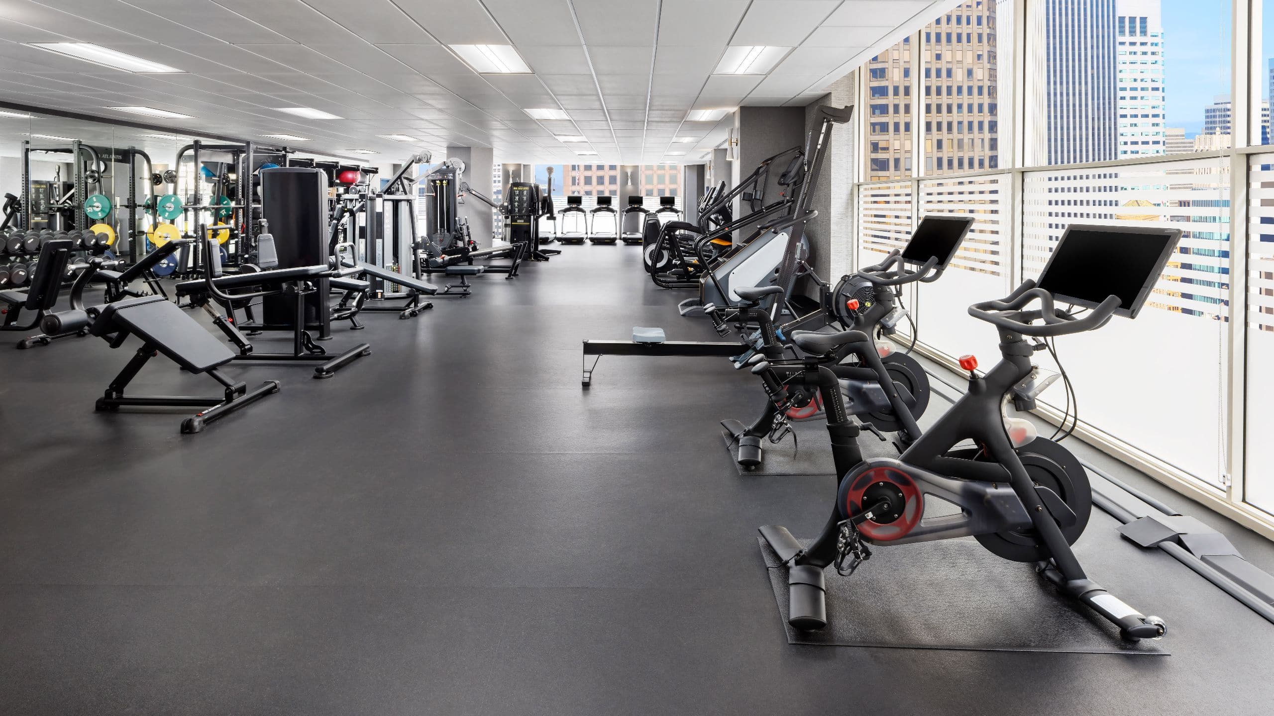 Hyatt Regency San Francisco Downtown SOMA Fitness Center Bikes