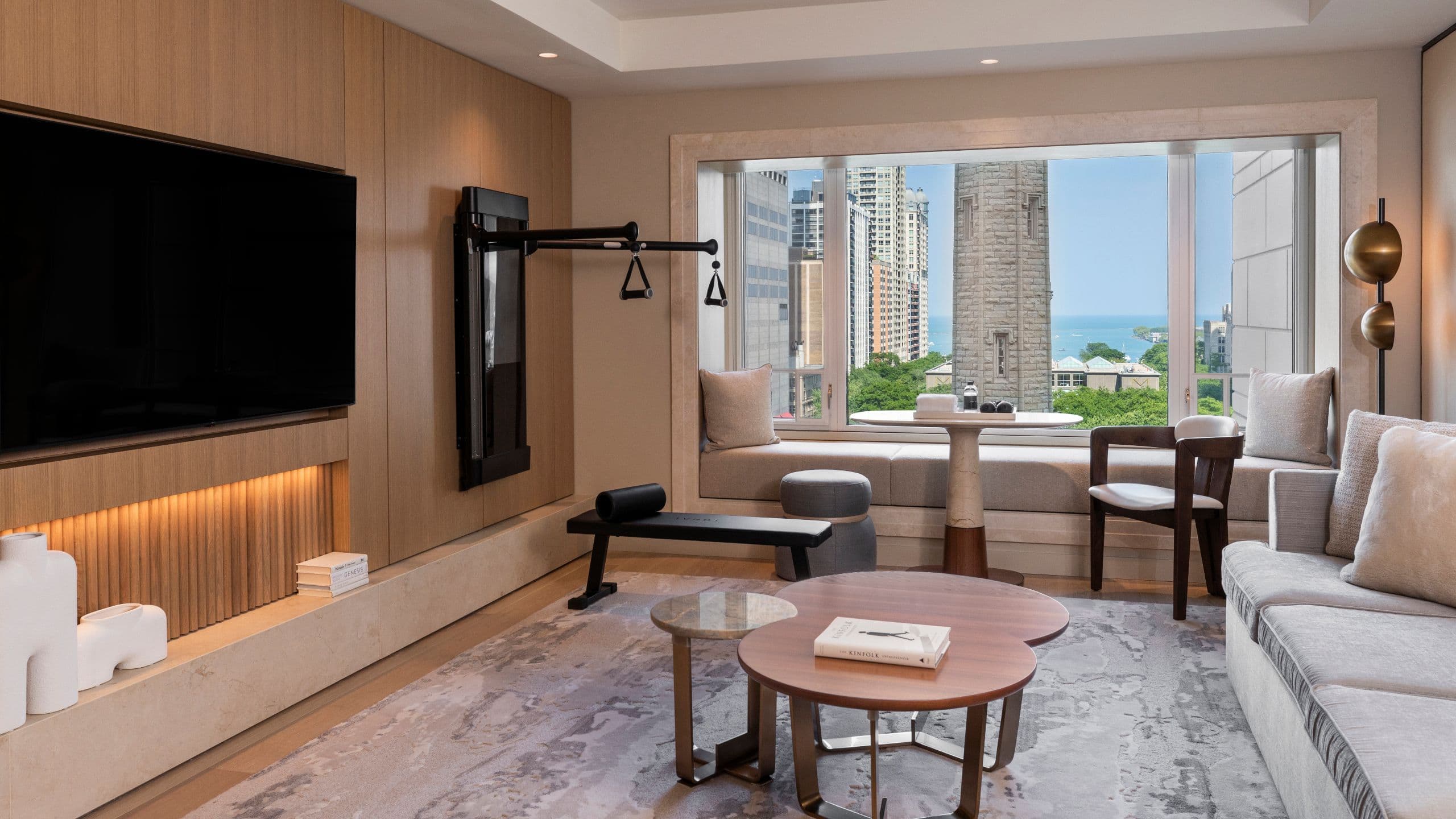 Park Hyatt Chicago Wellbeing Suite Living Room