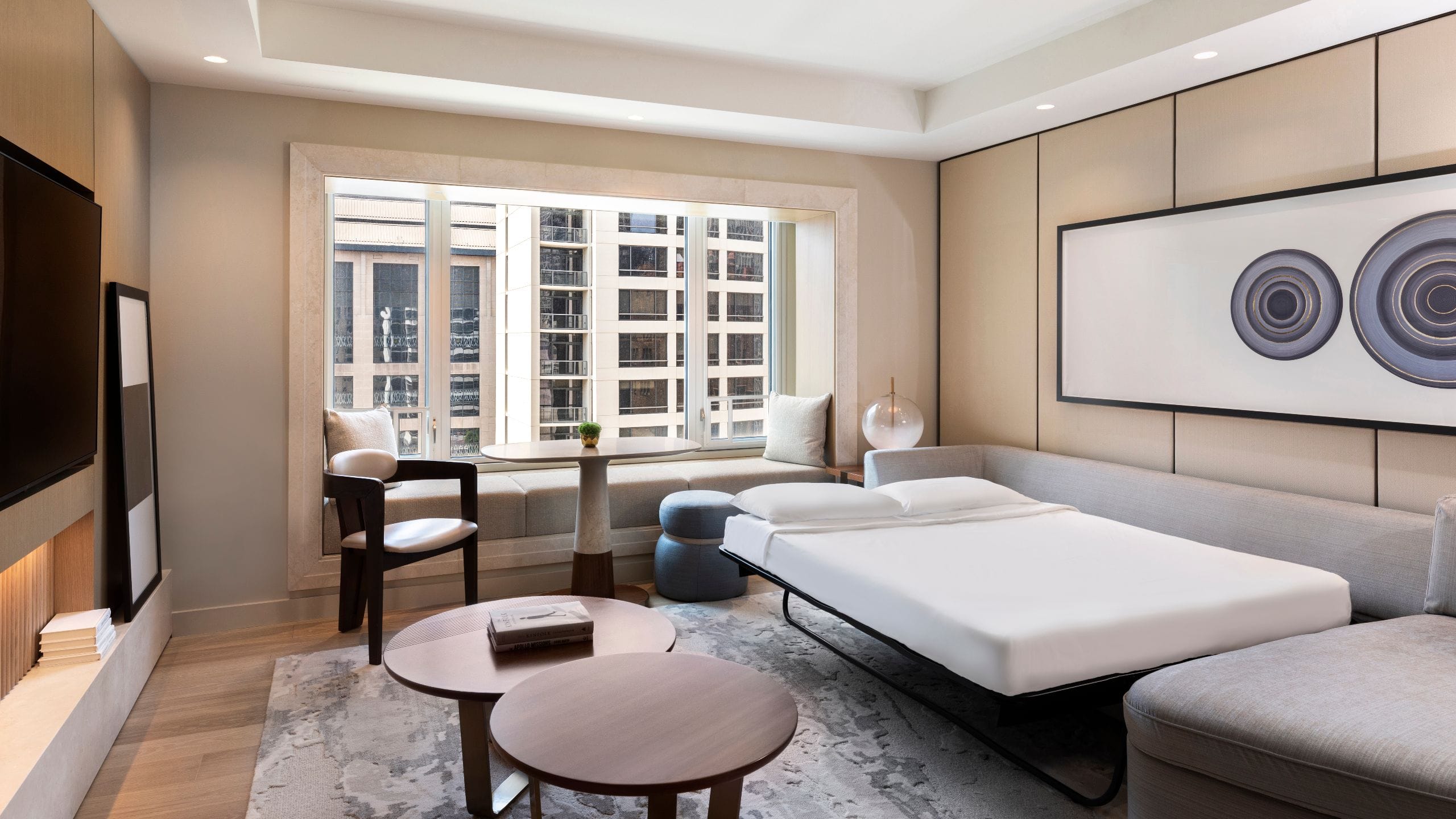 Park Hyatt Chicago Chicago Ave Suite Living Room Pullout Bed