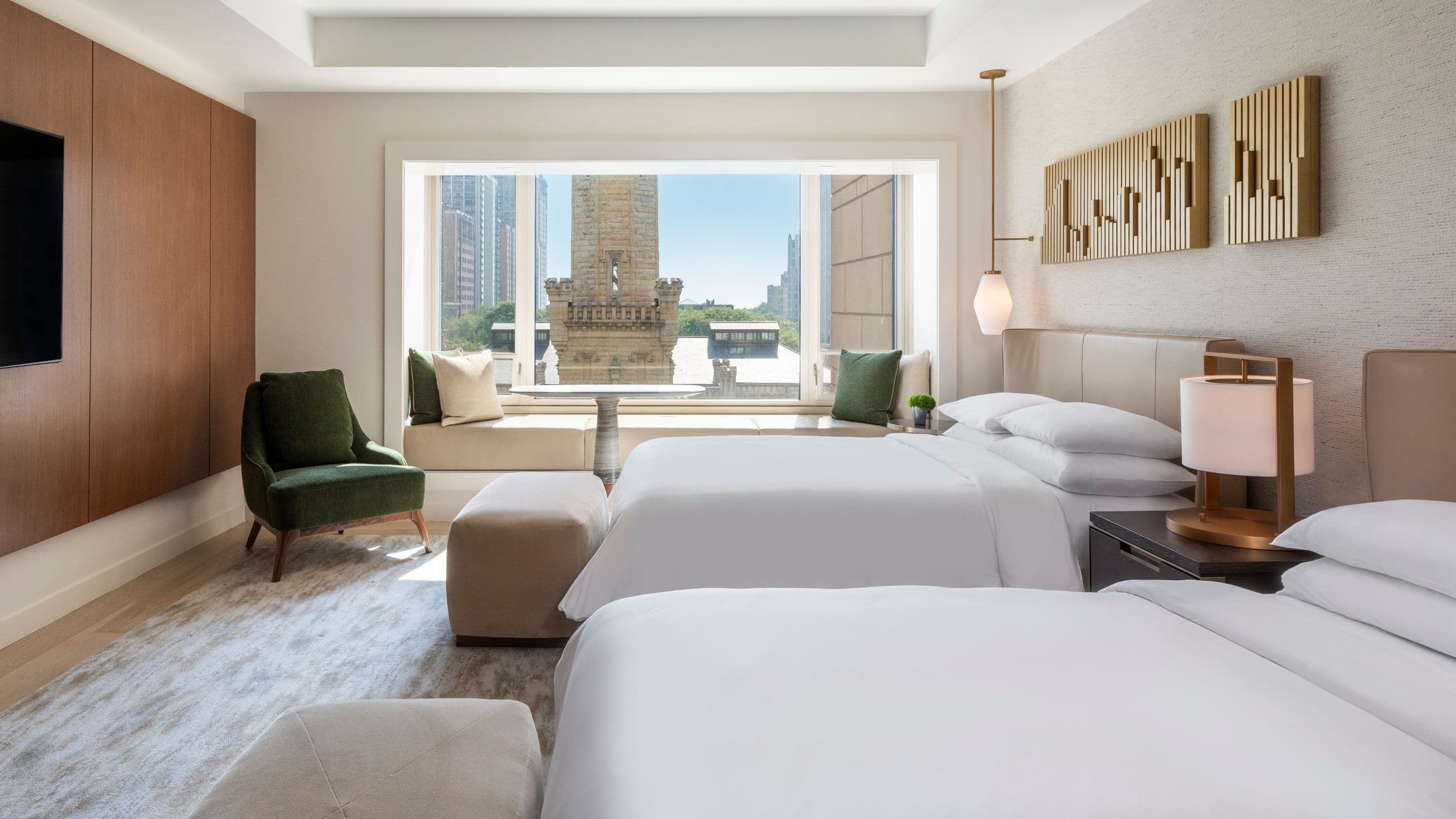 Park Hyatt Chicago Two Queen Beds Water Tower View