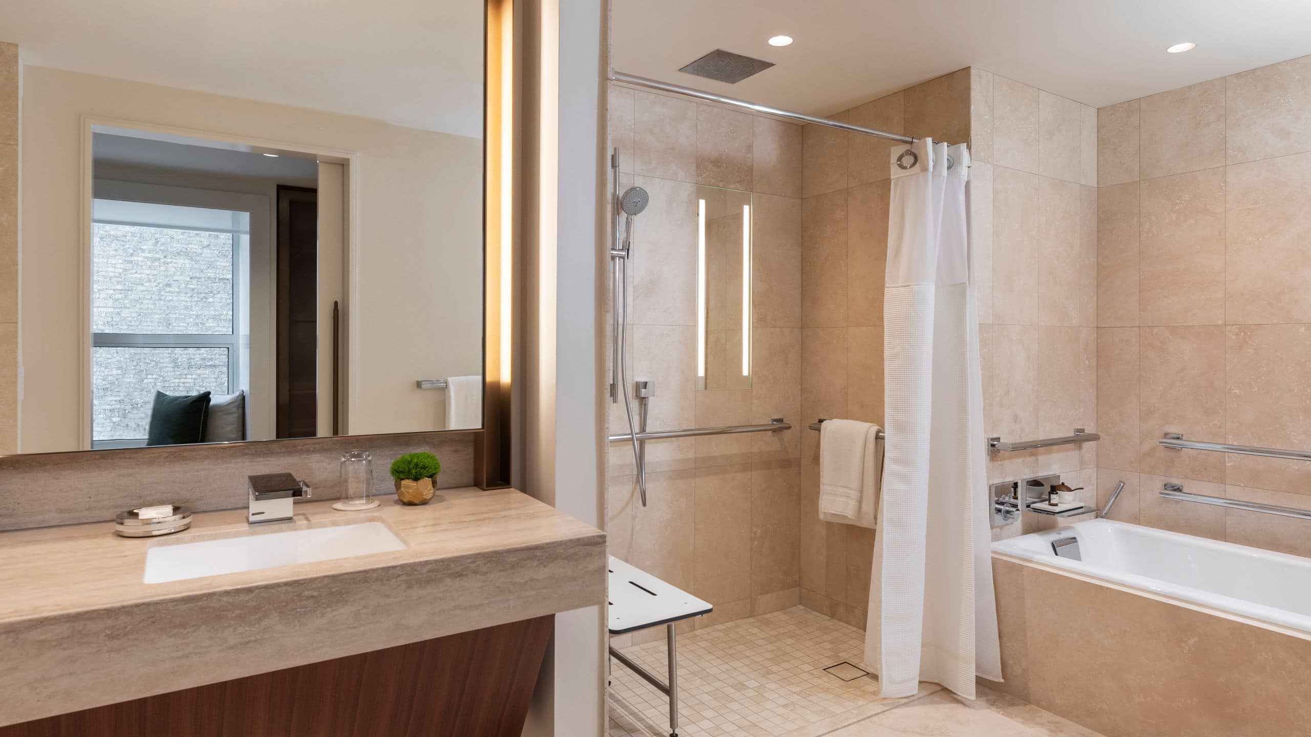 2 of 4 Park Hyatt Chicago Chiph 1kingbedadashowerbathroom
