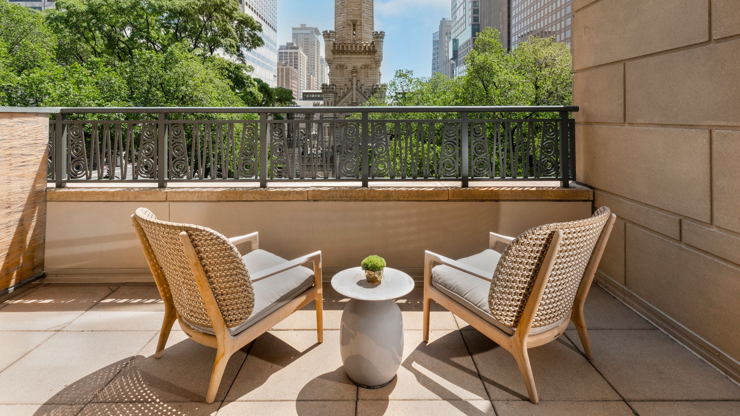 Park Hyatt Chicago Two Double Beds With Private Balcony Terrace