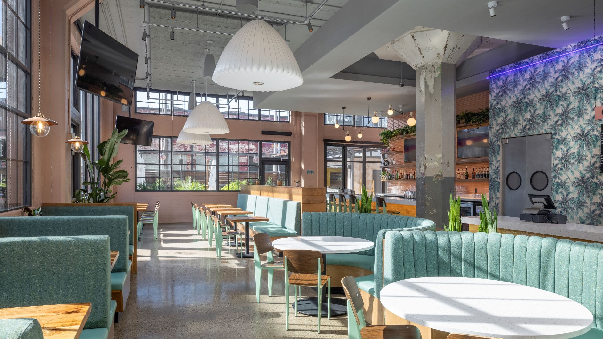 Fordson Hotel Guests With Coffee At Bodega Cafe