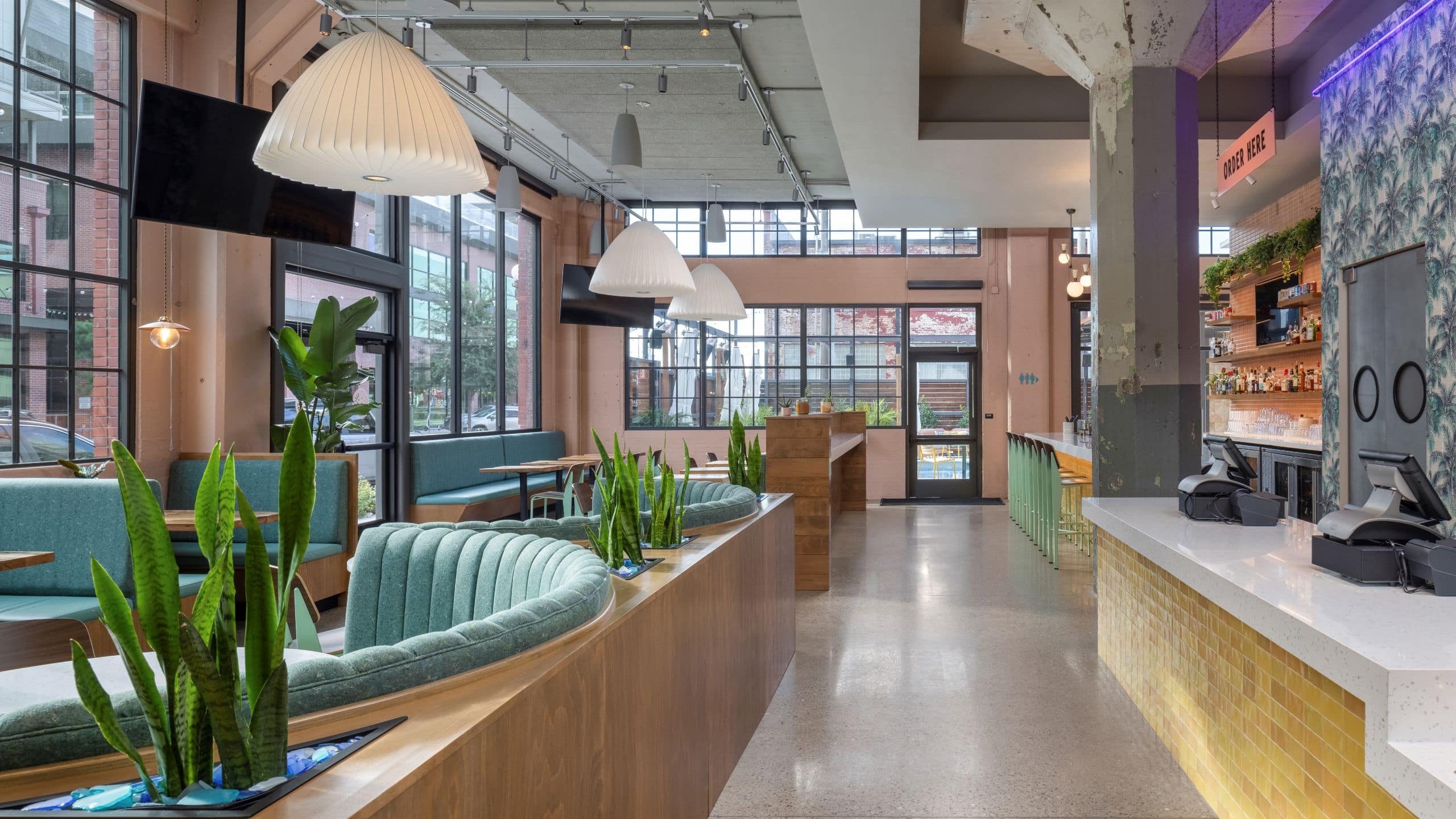 Fordson Hotel Pool Bar Bodega Walkway