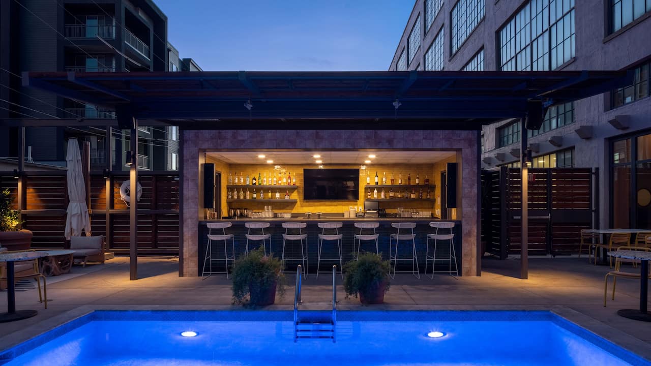  Pool Bar Bodega Bar Nighttime