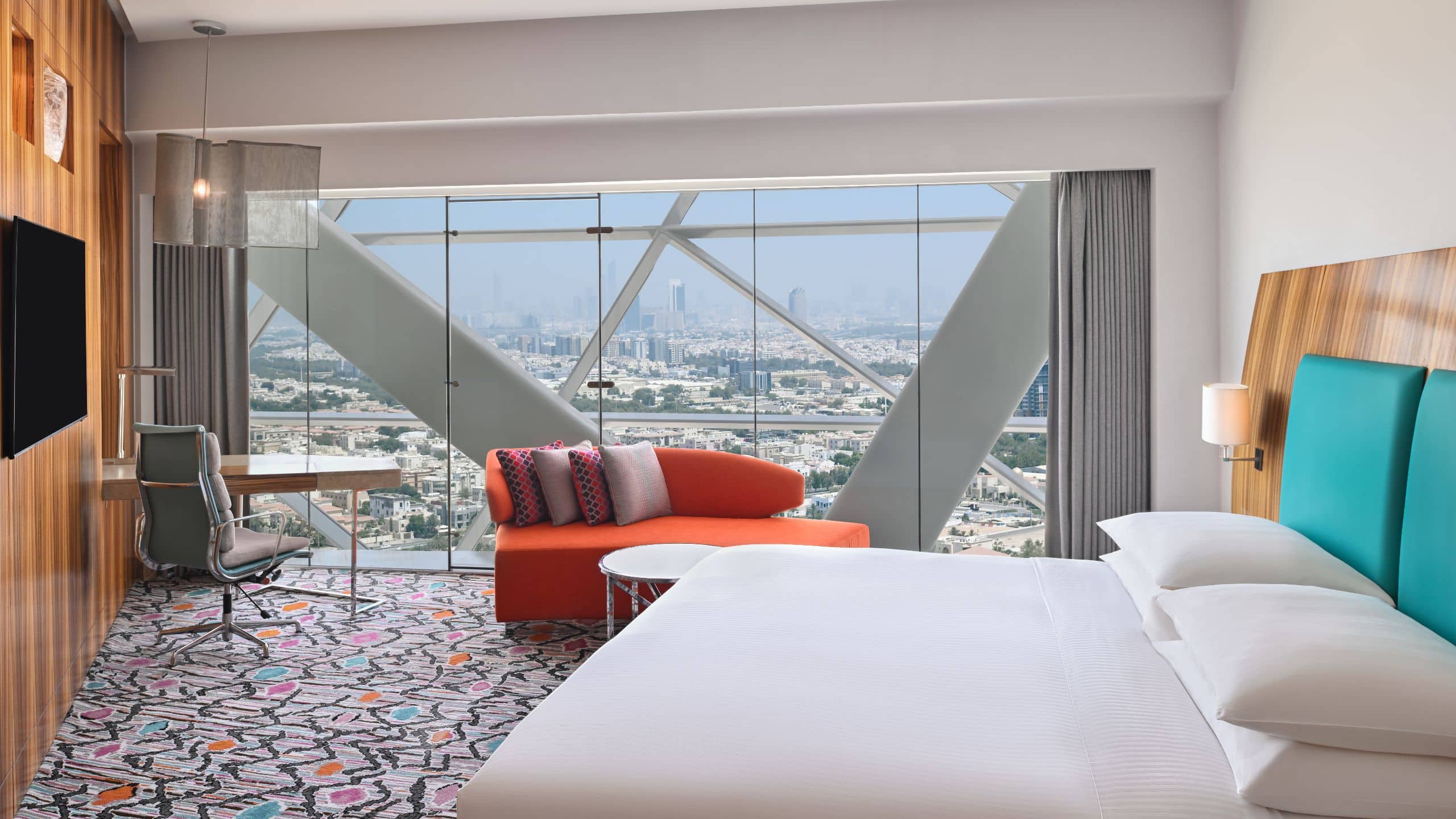 Andaz Capital Gate, Abu Dhabi Deluxe King Room Views