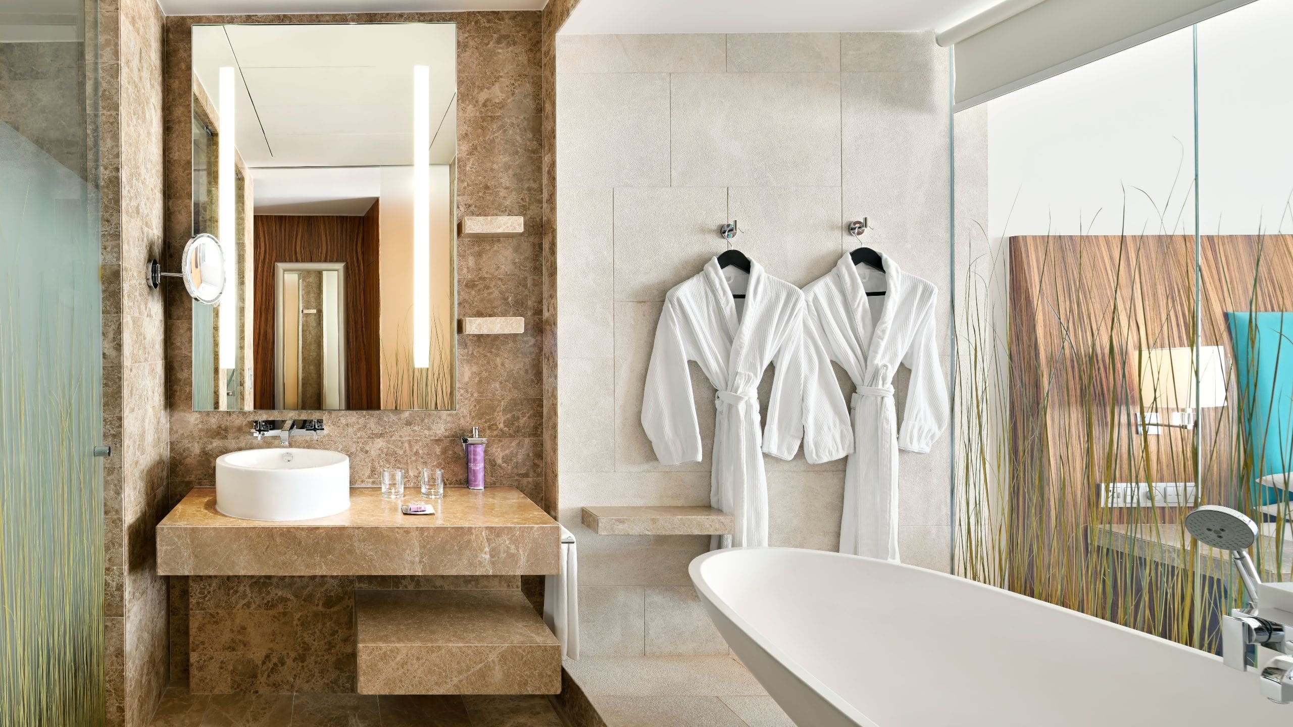 Andaz Capital Gate, Abu Dhabi Standard Twin Bathroom