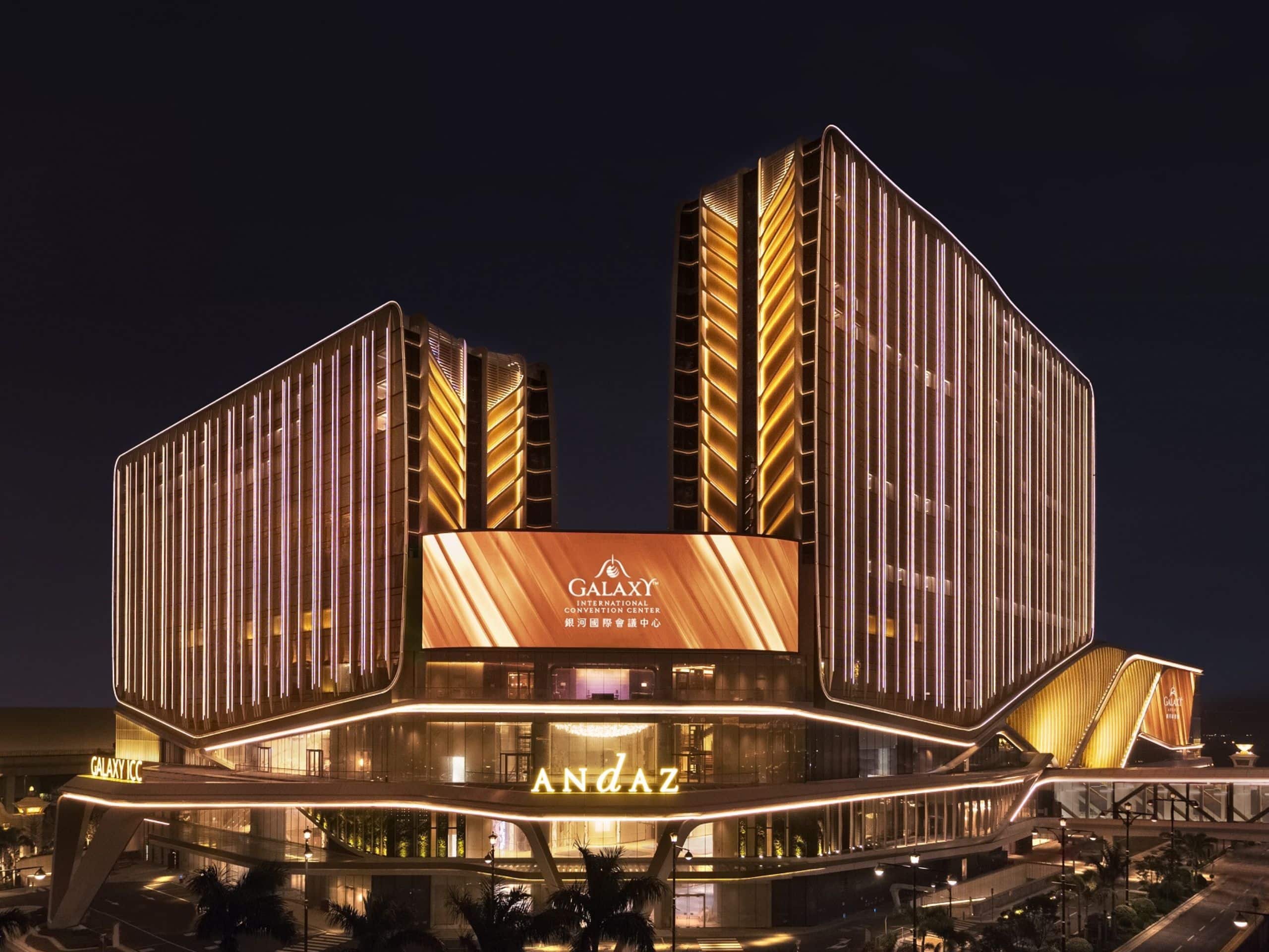 Andaz Macau Galaxy International Convention Center Night View