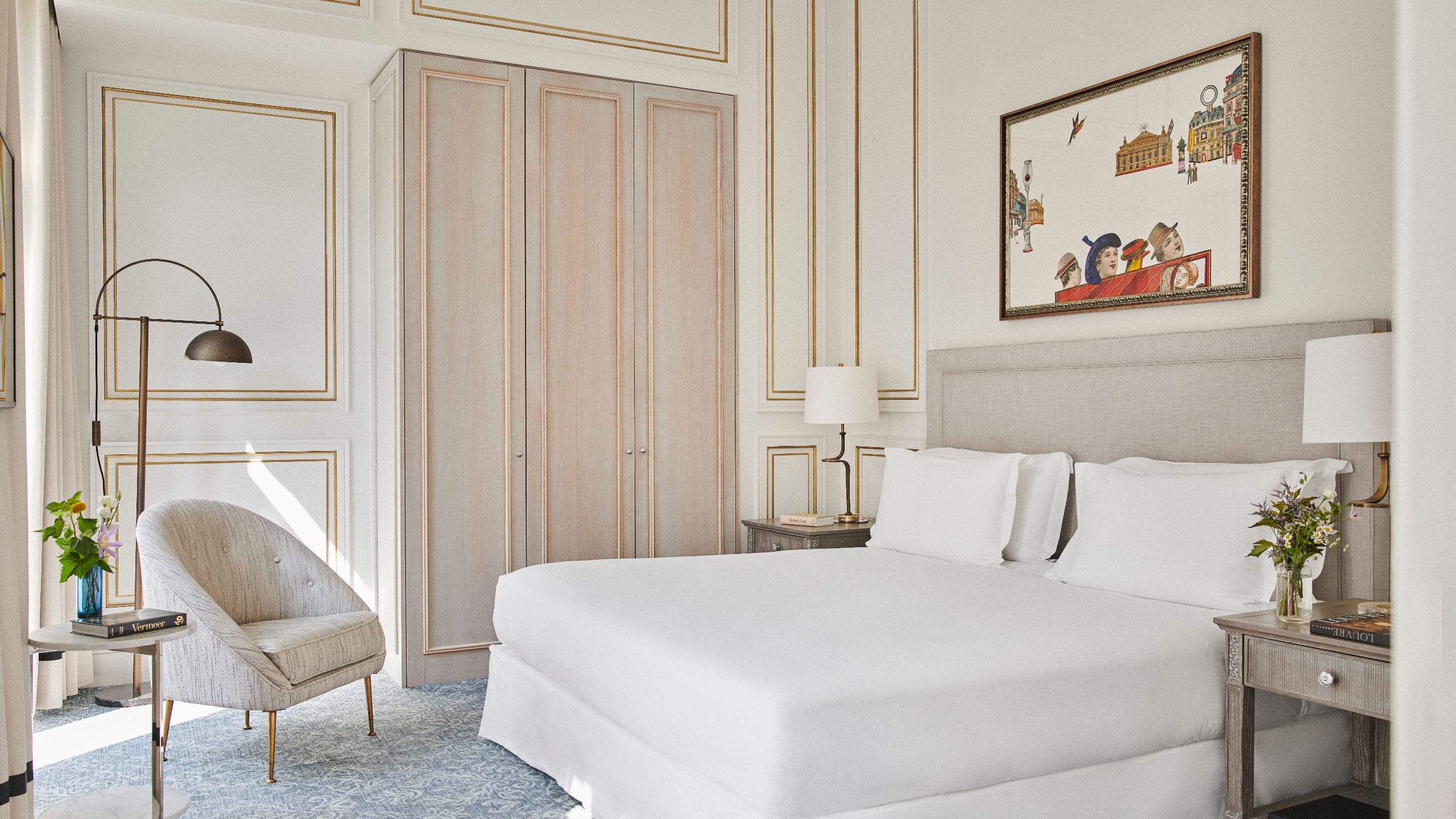 Hôtel du Louvre Louvre Suite Bedroom