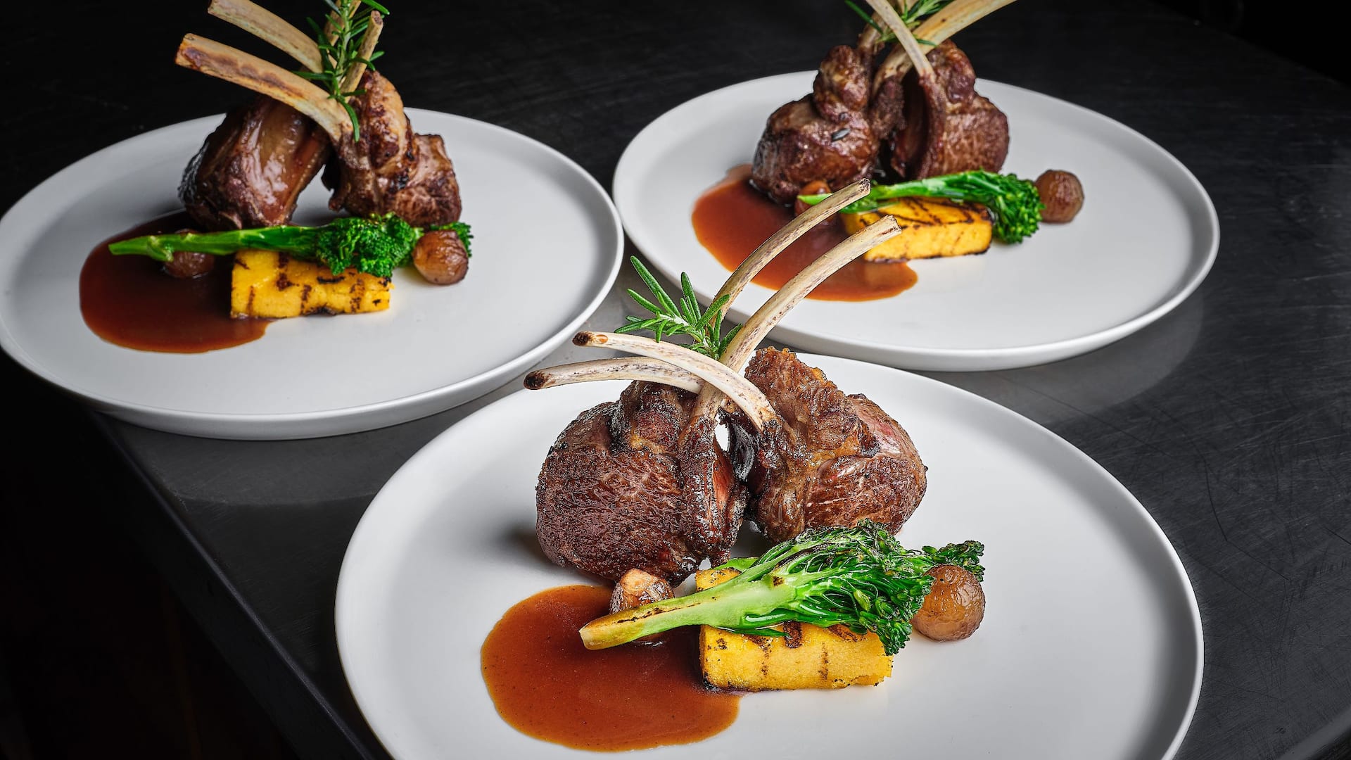 Global Rack of Lamb With Vegetables
