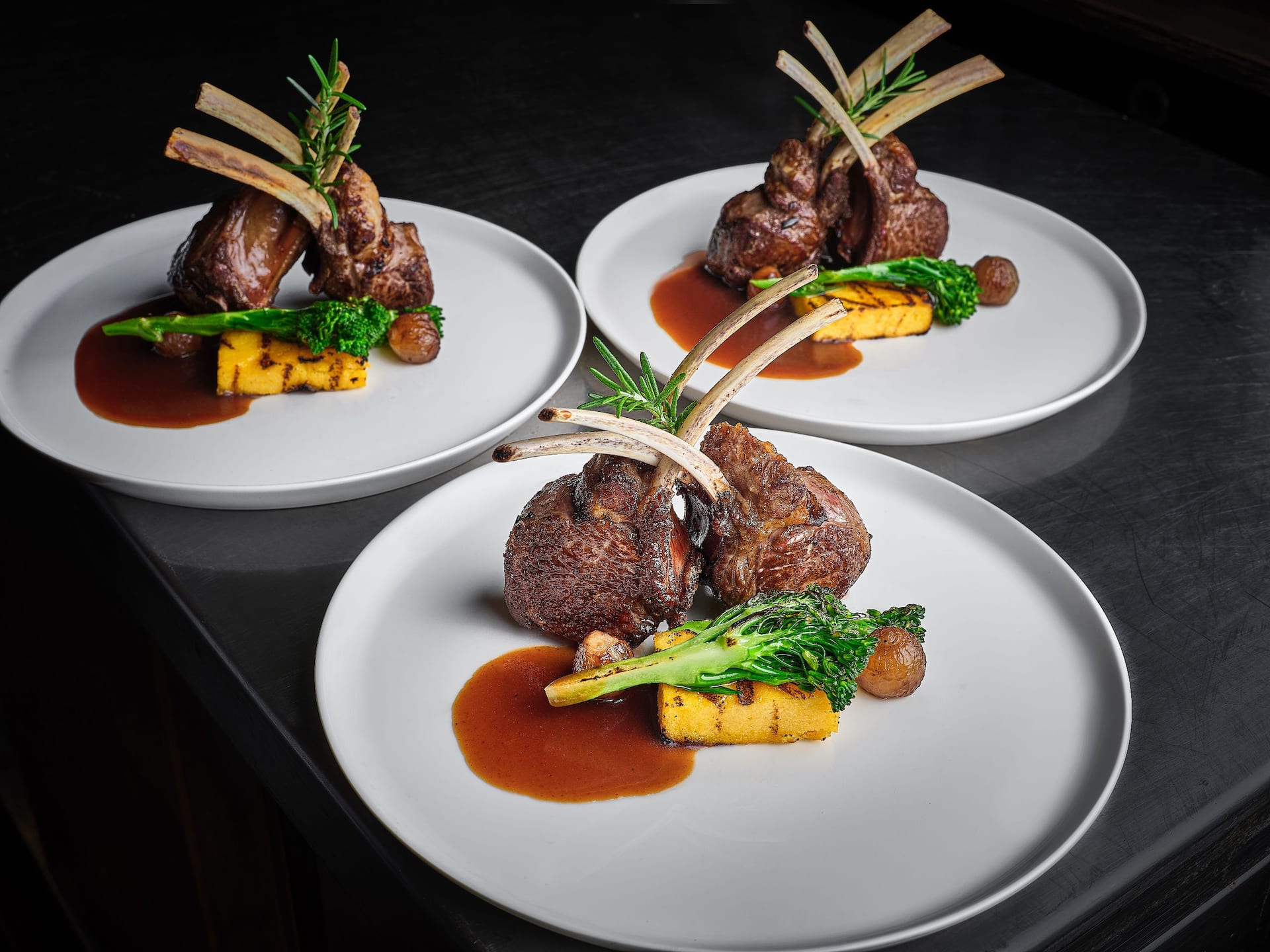 Global Rack of Lamb With Vegetables