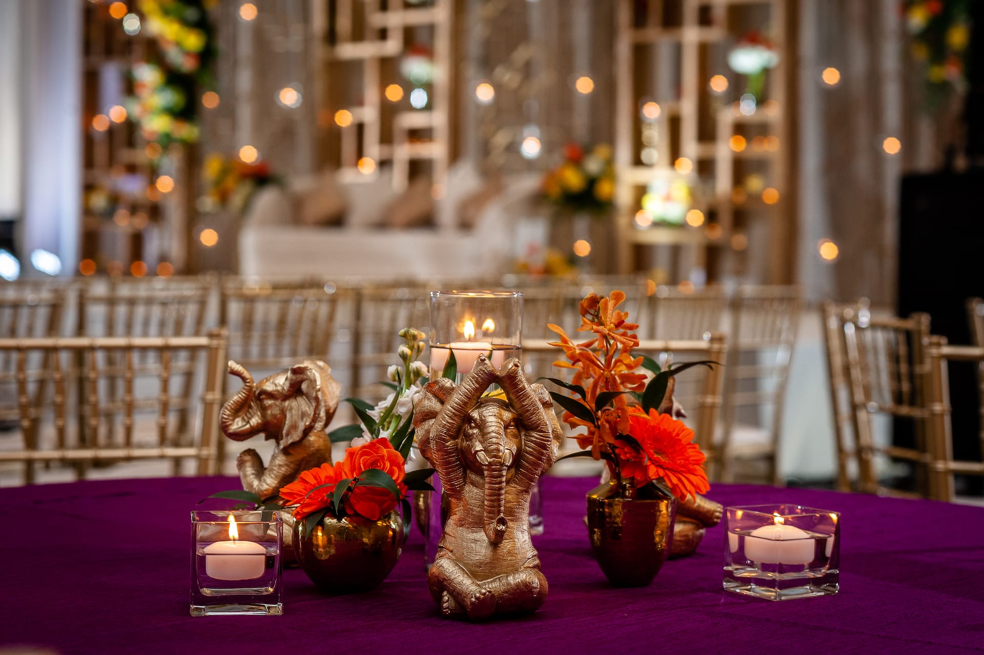 Grand Hyatt Atlanta in Buckhead Wedding Reception Details