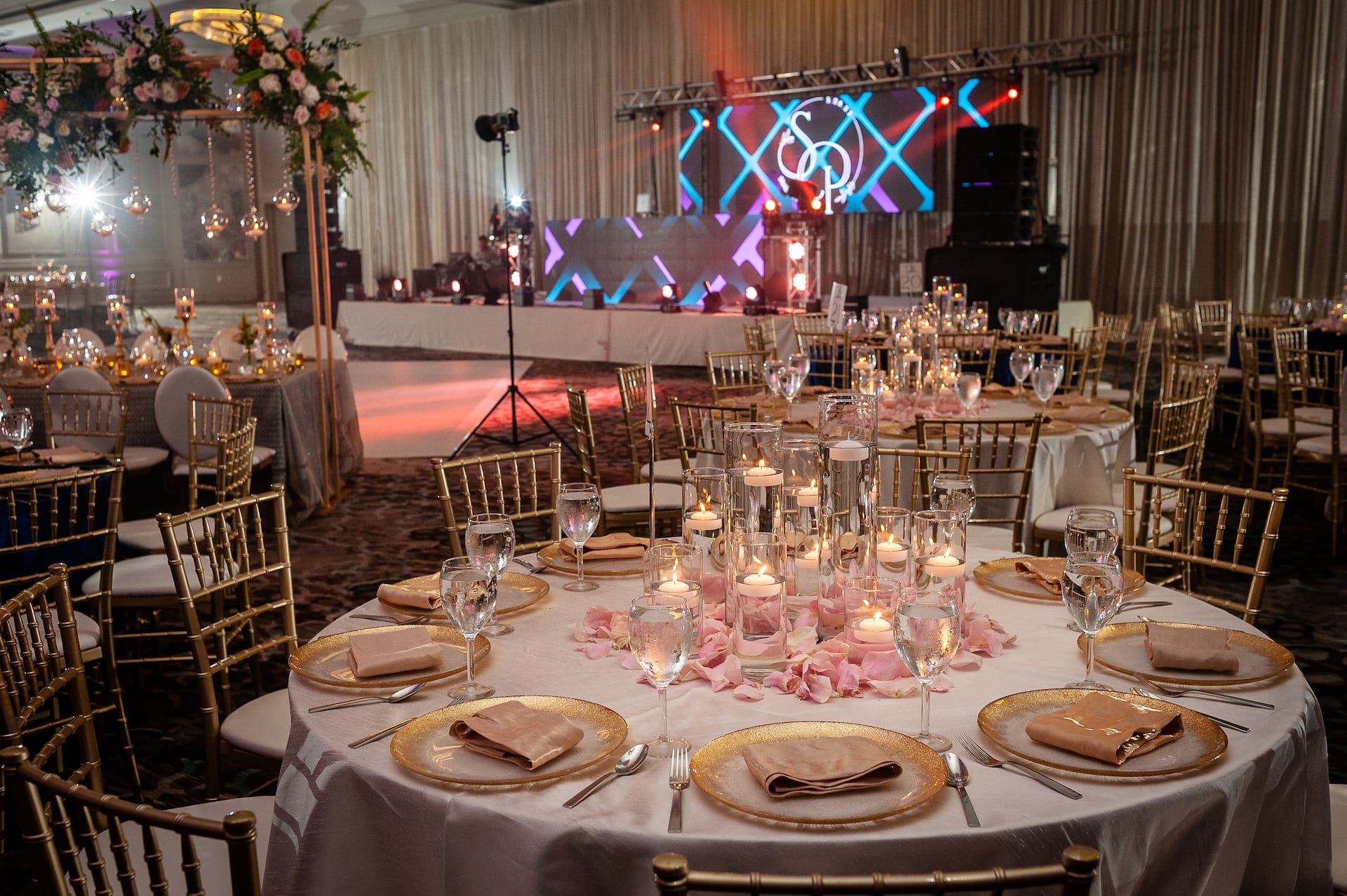 Grand Hyatt Atlanta in Buckhead Wedding Reception Table Details