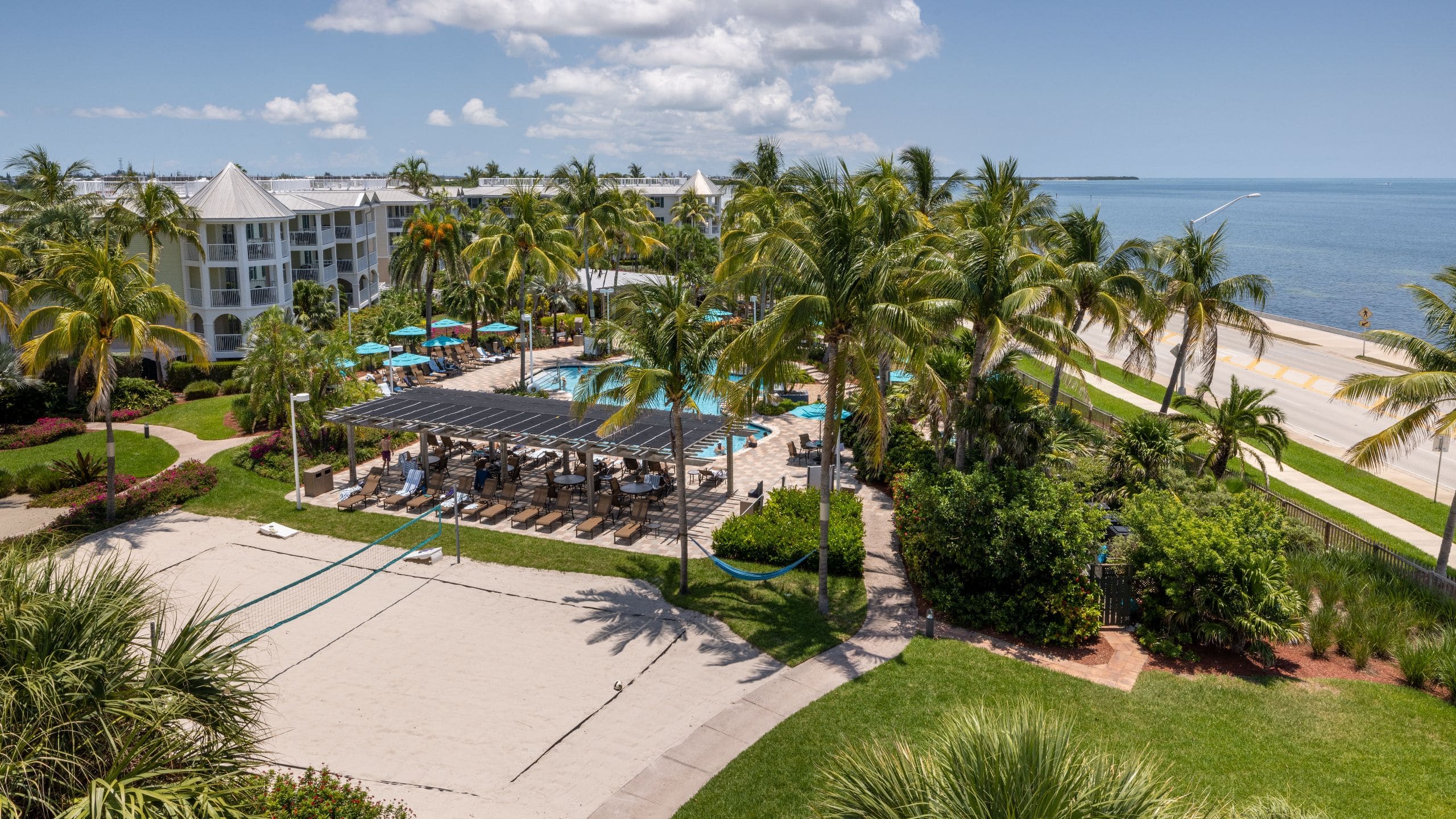Hyatt Residence Club Key West, Windward Pointe Sand Volley Ball Court View