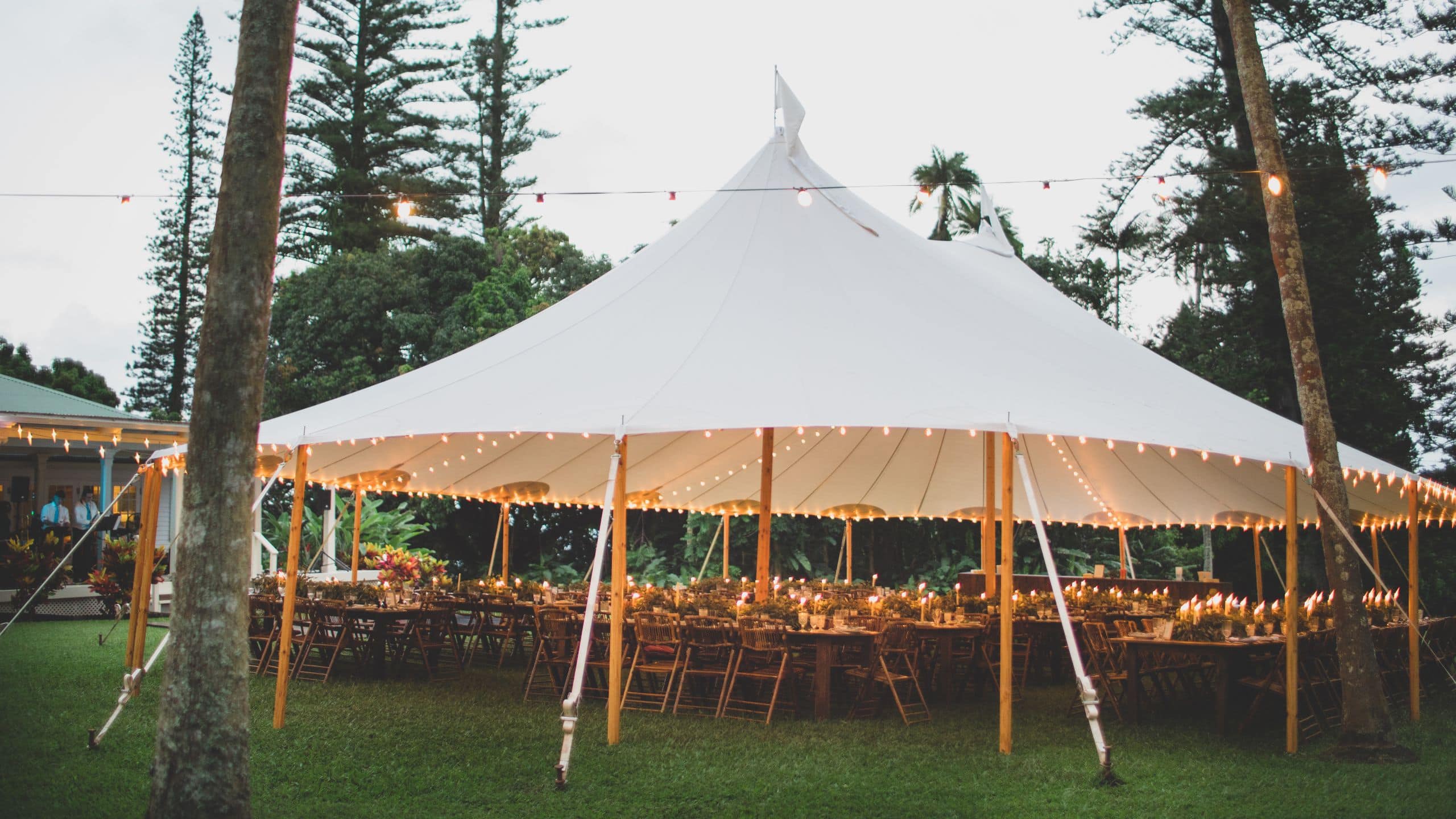 6 of 6 Hana-Maui Resort Guest House Reception Set Up