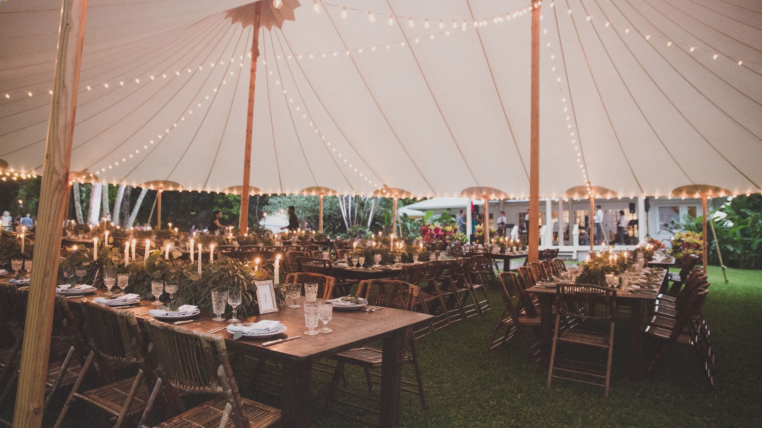 Hana-Maui Resort Guest House Wedding Reception