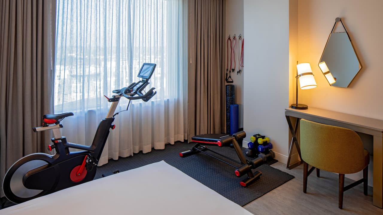 Fitness Equipped Guestroom