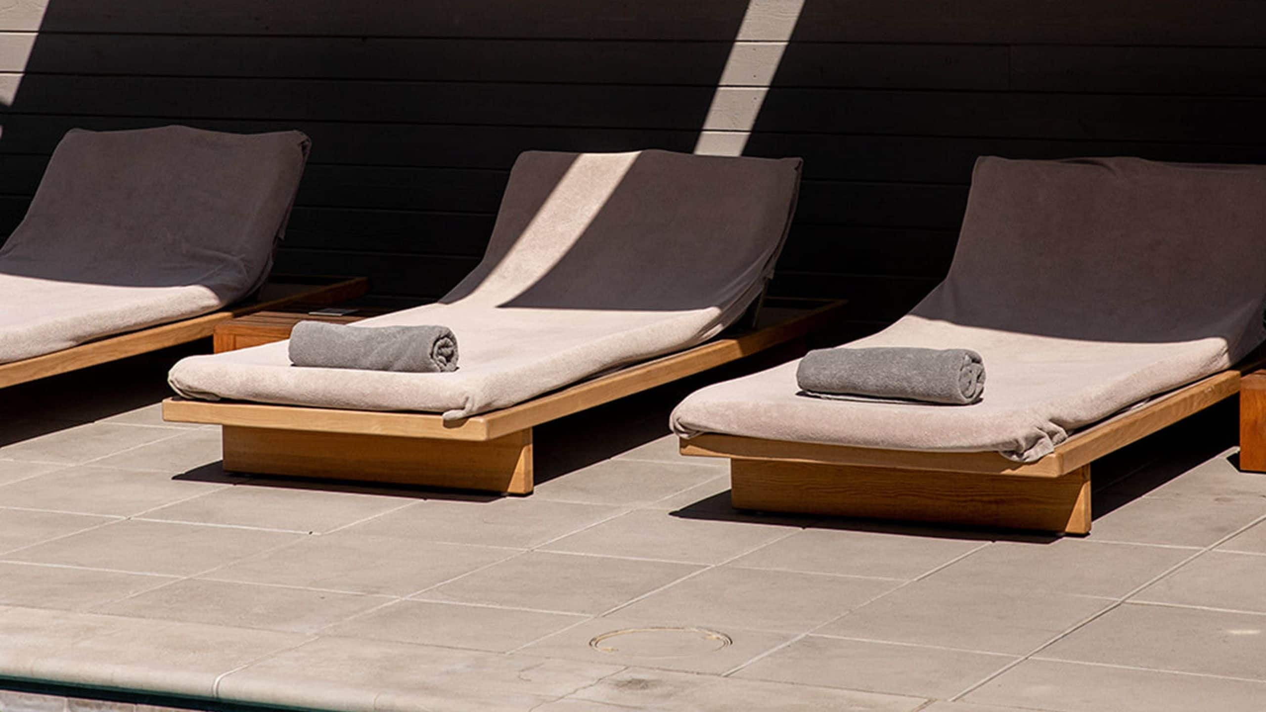Alila Napa Valley Pool Lounge Chairs View