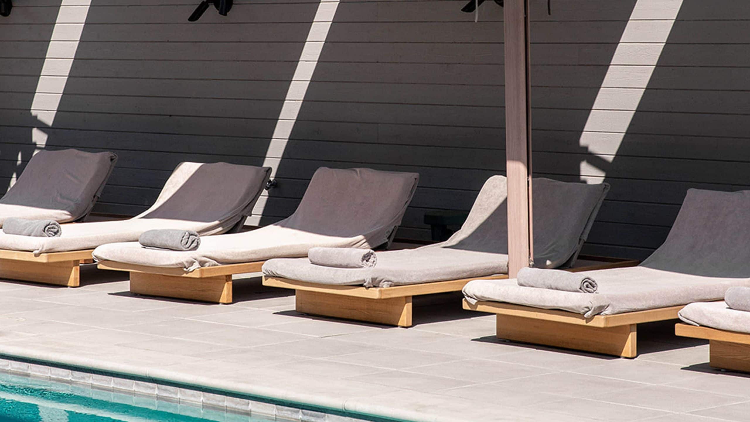Alila Napa Valley Pool With Lounge Chairs