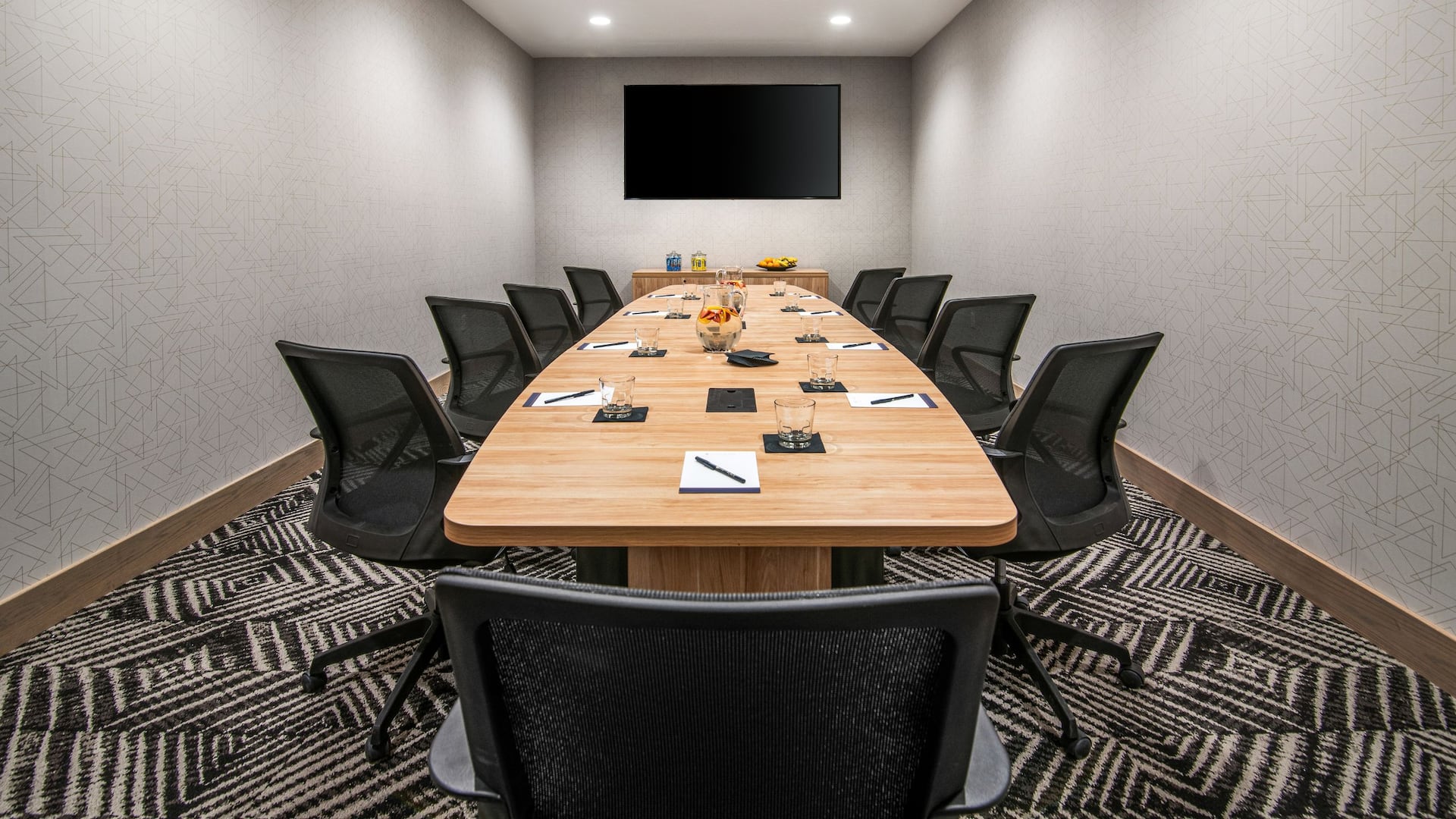 1 of 2 Hyatt Place Newark / Silicon Valley Five Canyons Boardroom Meeting Room