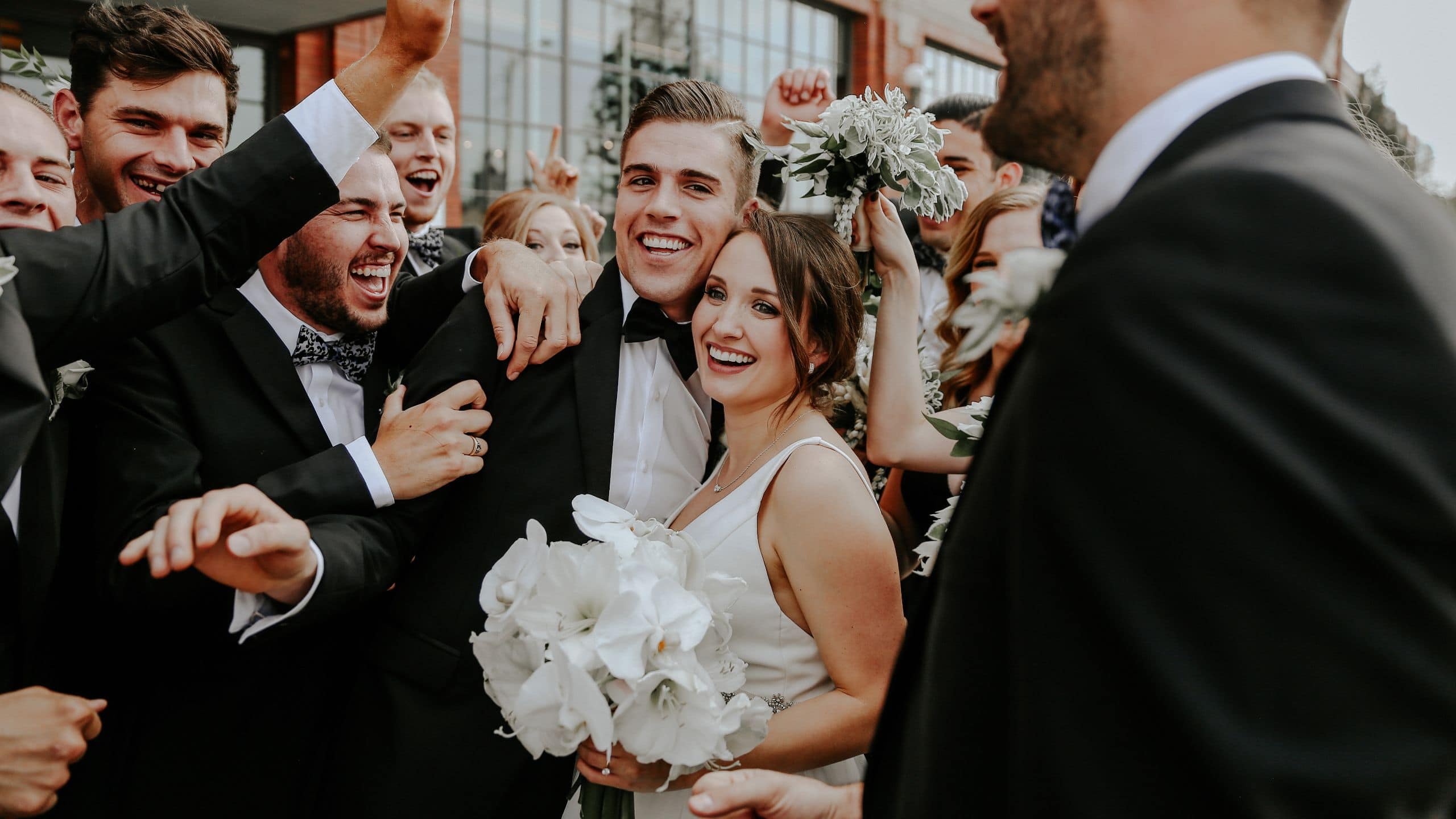 Fordson Hotel Wedding Couple
