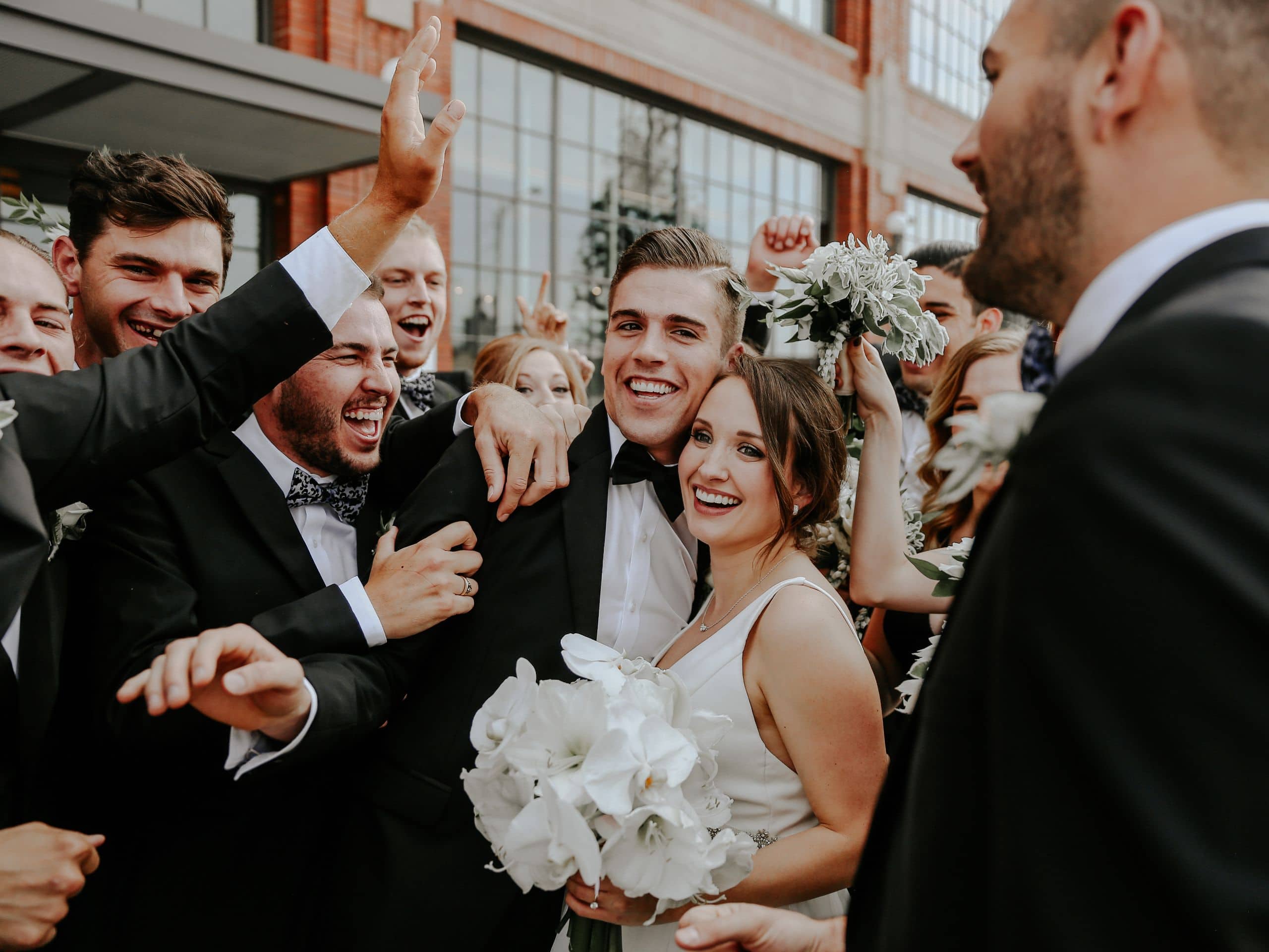 Fordson Hotel Wedding Couple