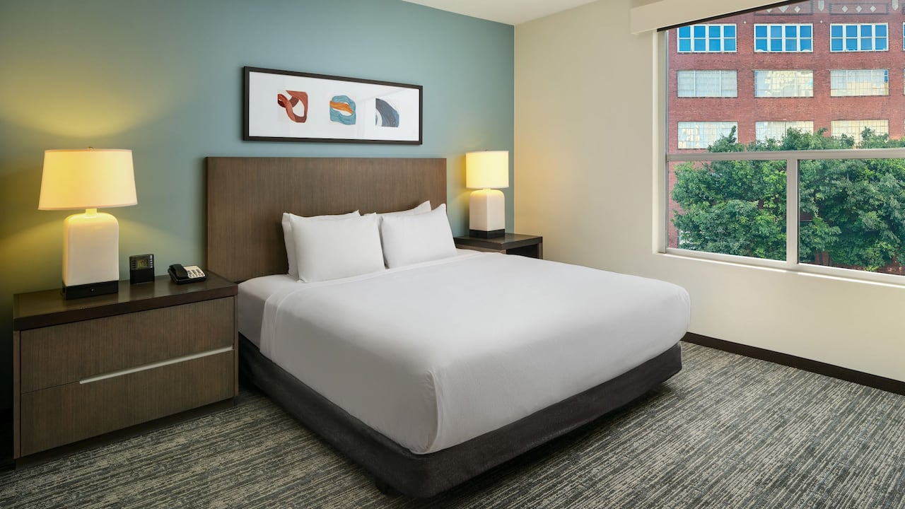 Accessible King Studio Suite Bed