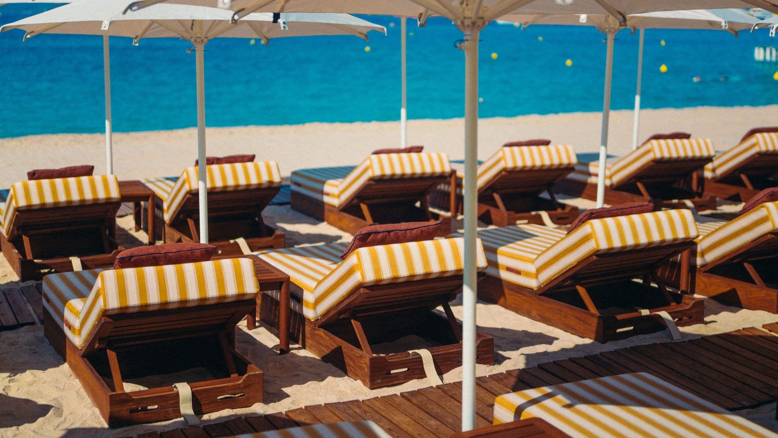 Hôtel Martinez La Plage du Martinez Seaview Sunbeds
