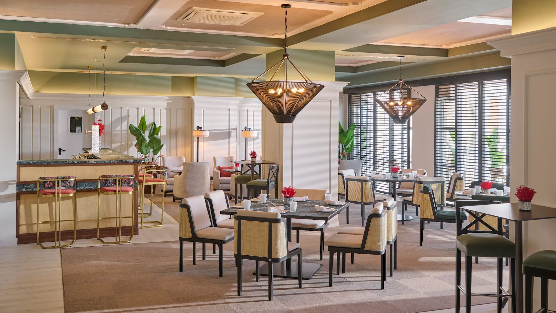 1 de 1 Grand Hyatt La Manga Club Golf & Spa Asia Restaurant Layout