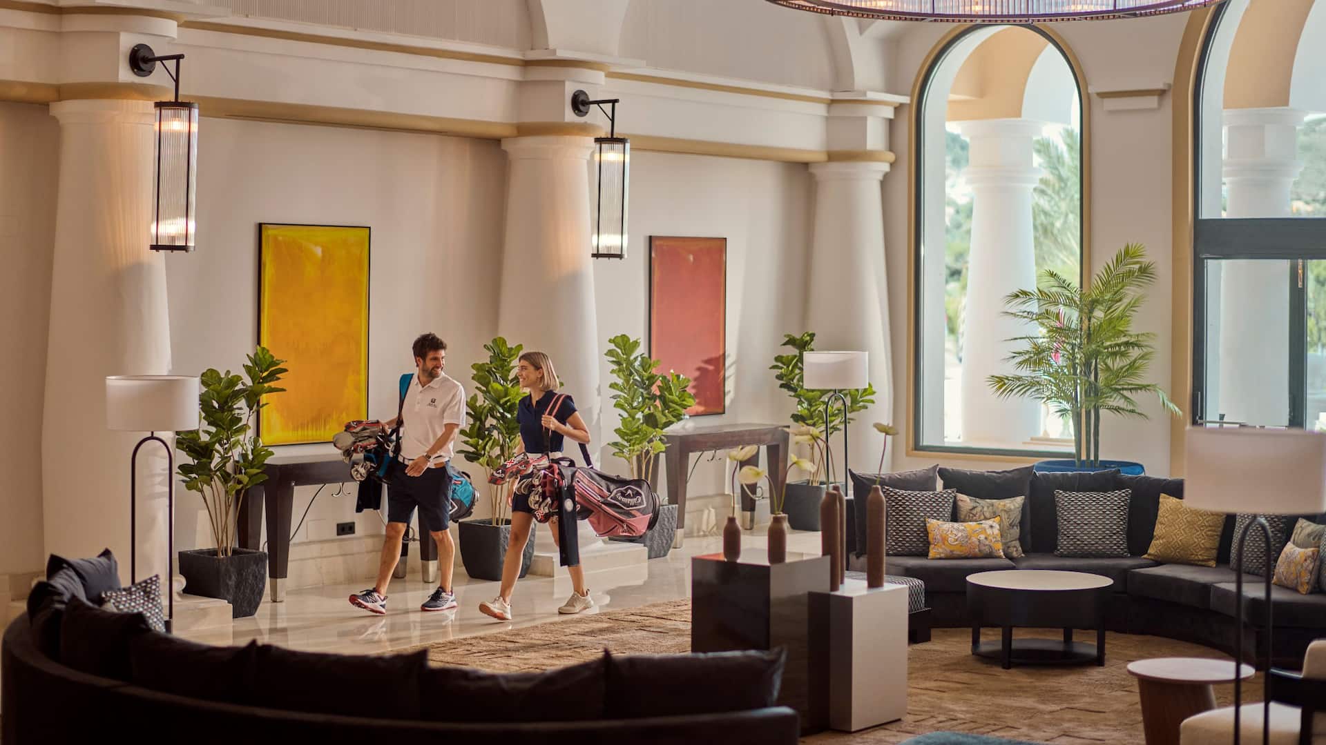 Grand Hyatt La Manga Club Golf & Spa Couple Lobby