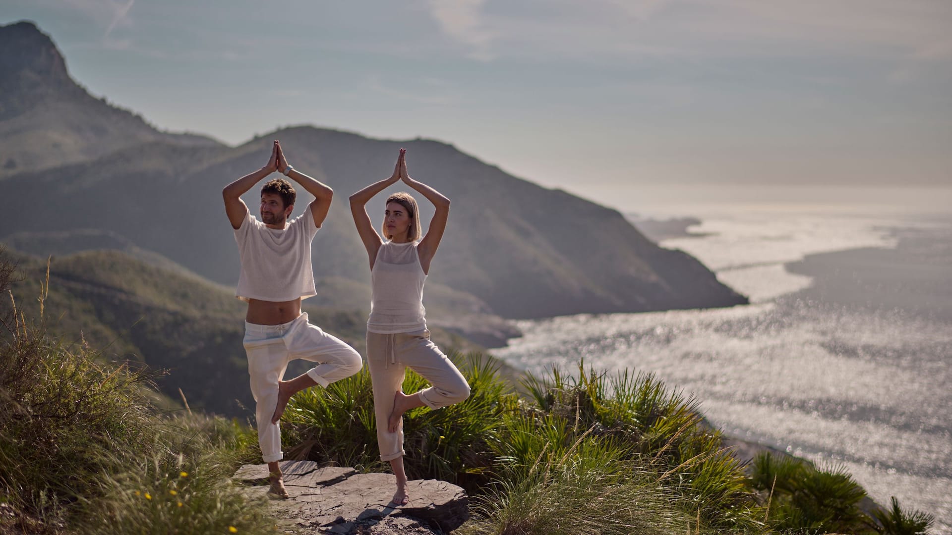 Grand Hyatt La Manga Club Golf & Spa Yoga Couple
