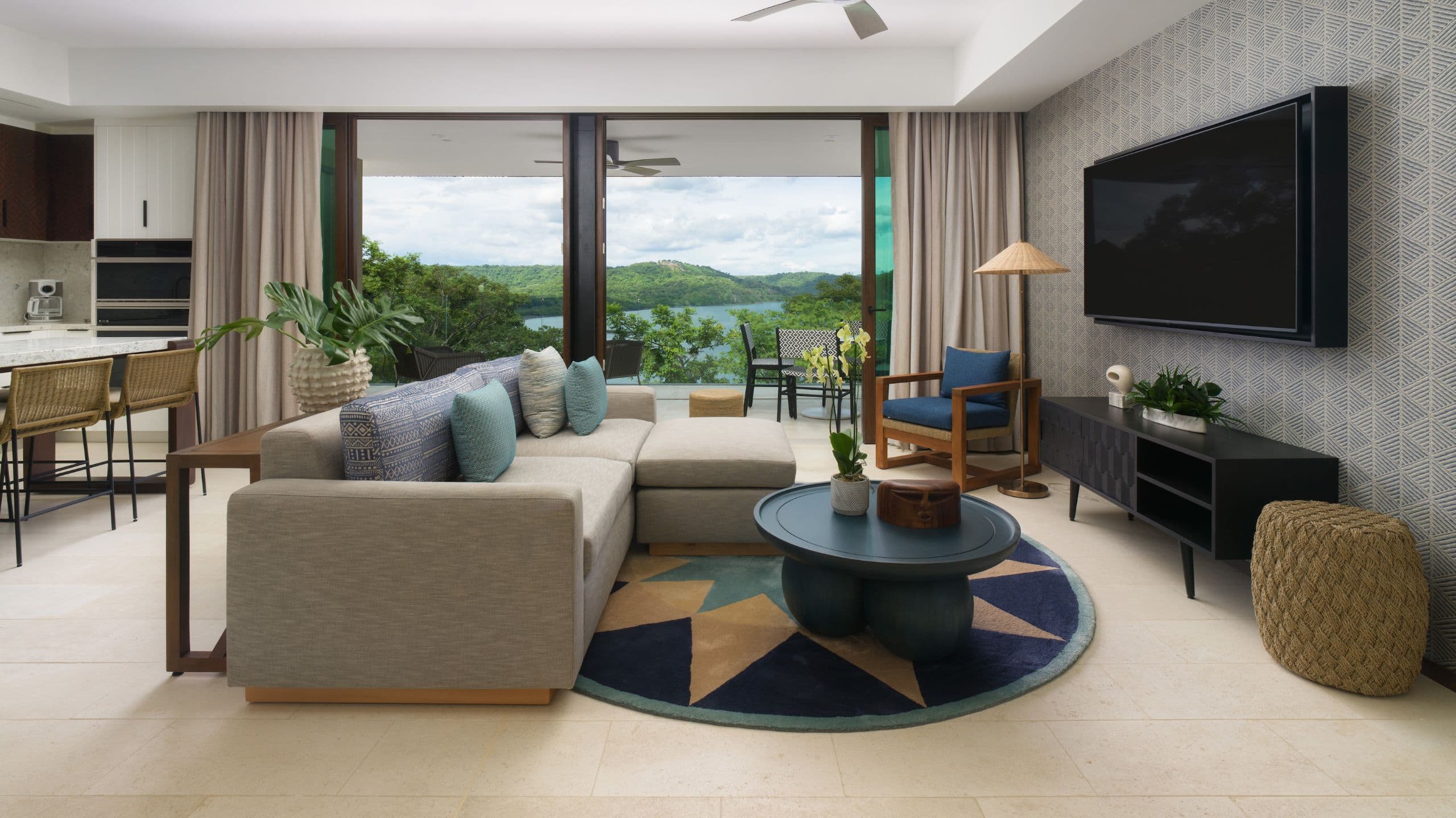 Andaz Costa Rica Resort at Peninsula Papagayo Two Bd Penthouse Living Room