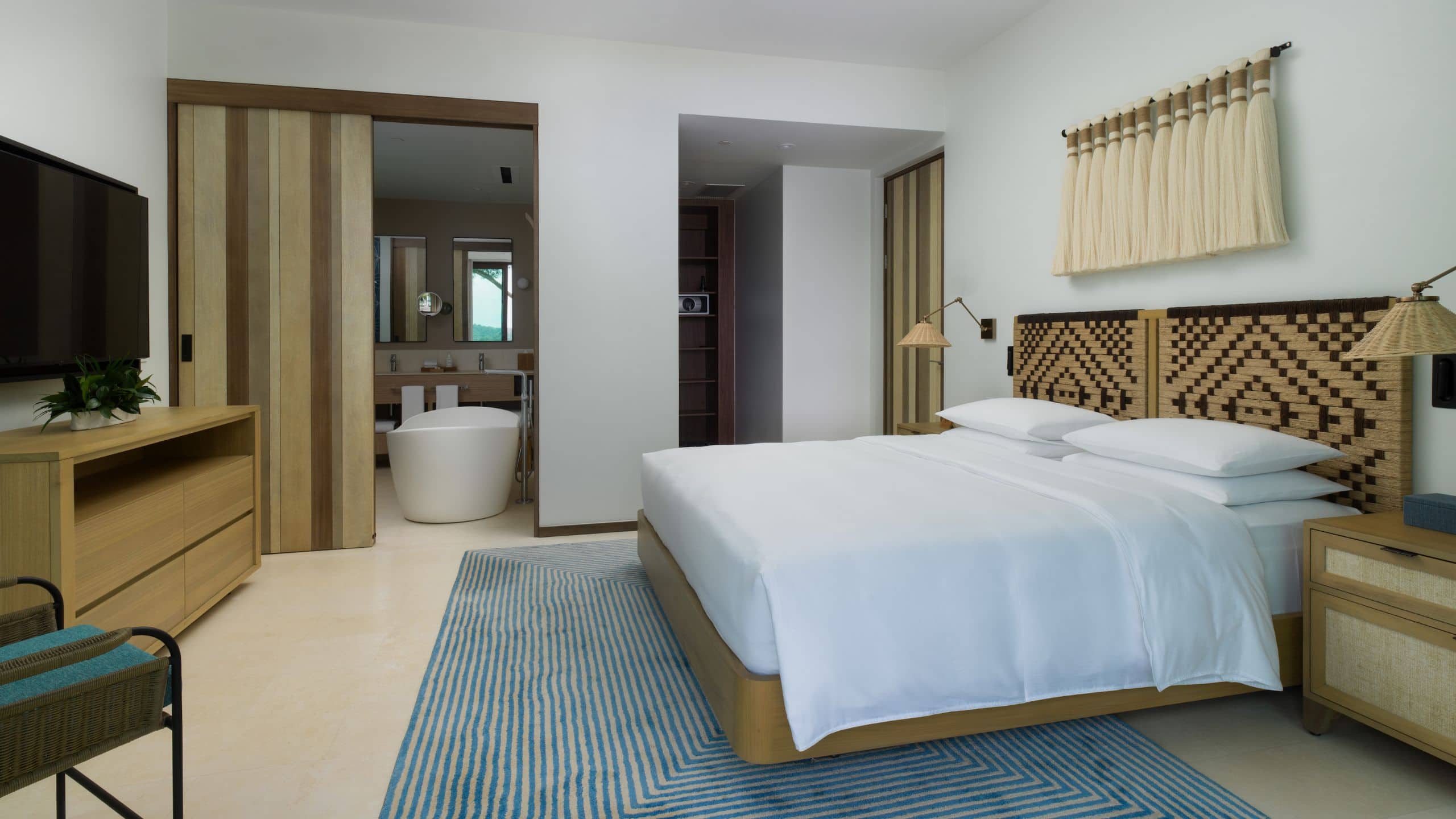 Andaz Costa Rica Resort at Peninsula Papagayo Two Br Villa Master Bedroom Layout