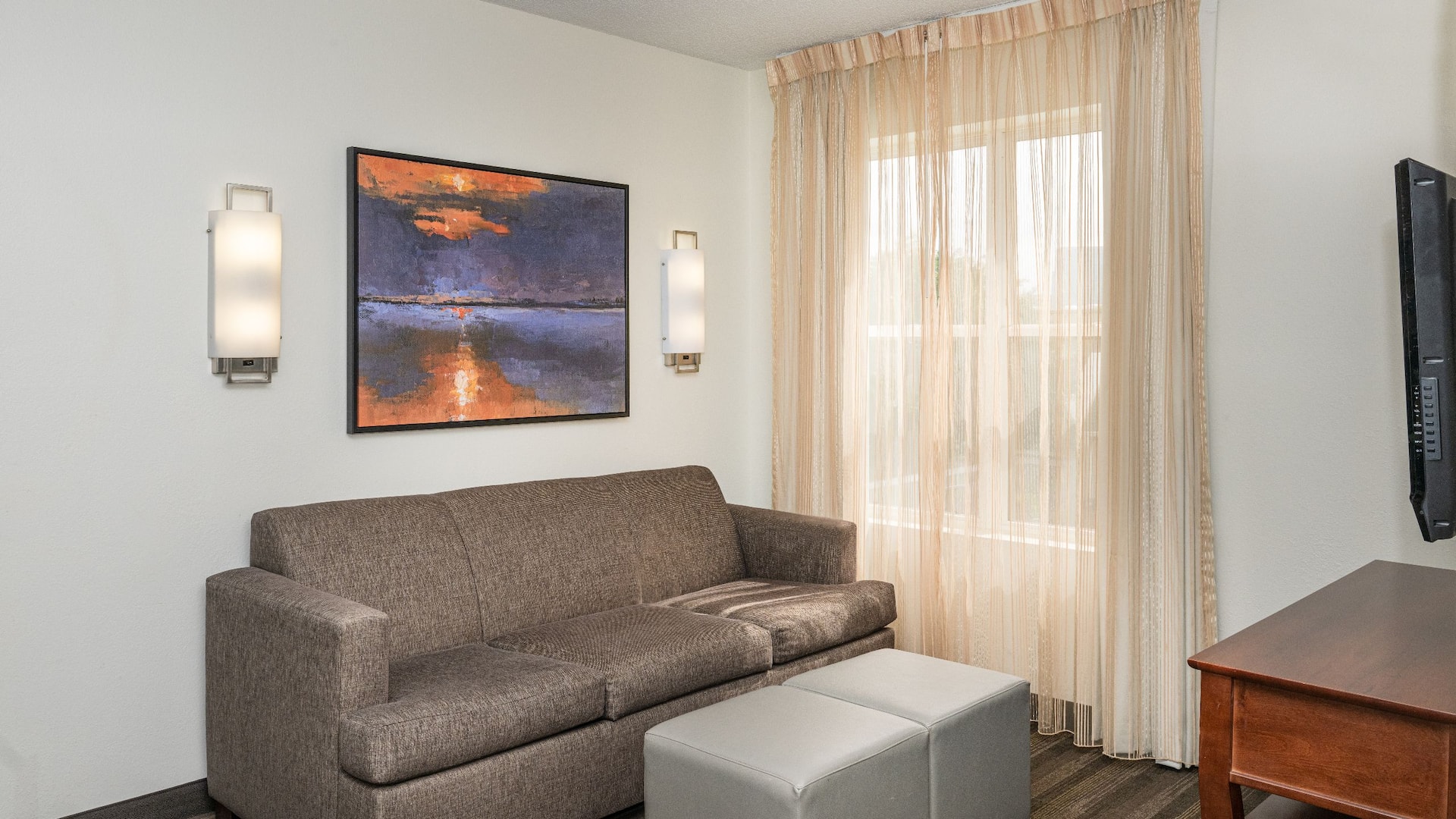 第 6，共 9 Hyatt House Herndon/Reston Studio Living Space