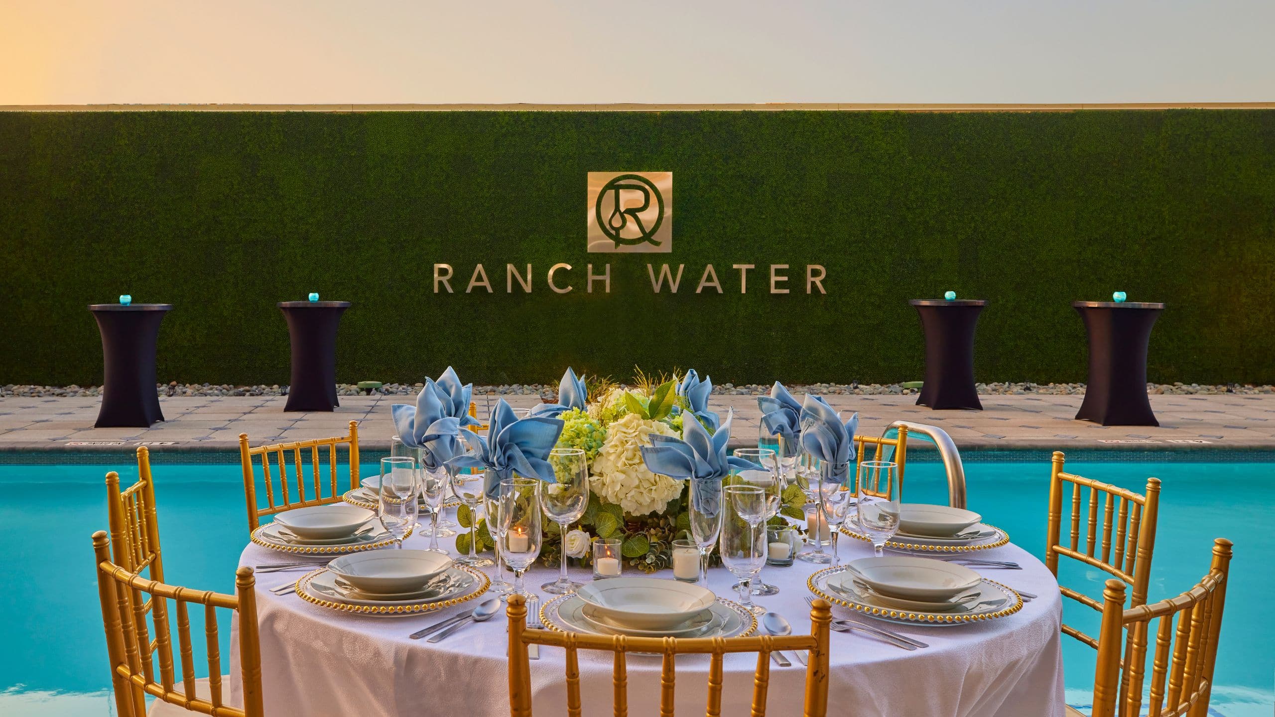 Hyatt Regency Houston/Galleria Ranch Water Social Setup